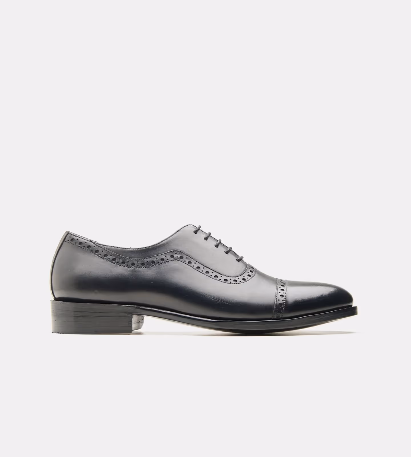 Hand Welted Black Adelaide Oxfords image 3