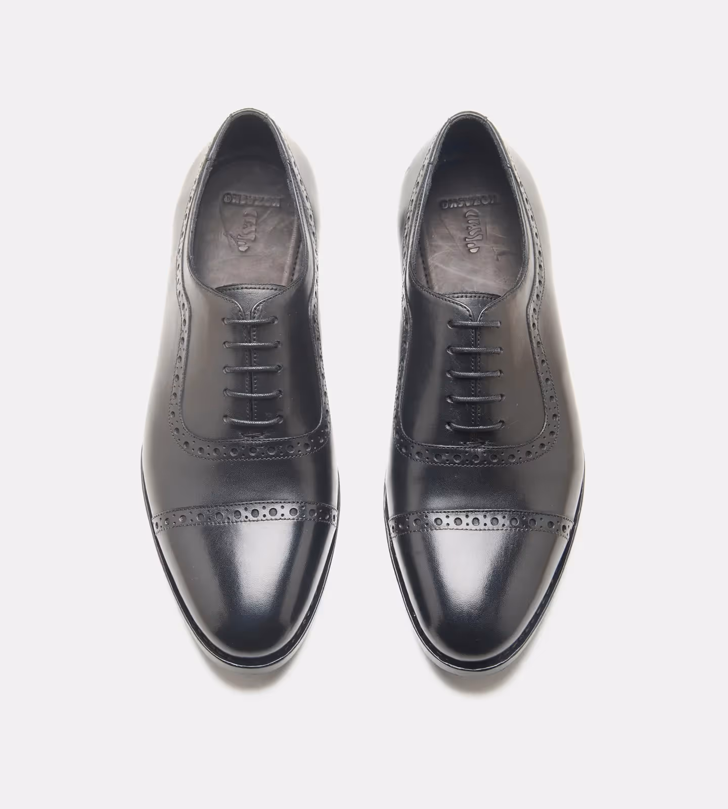 Hand Welted Black Adelaide Oxfords image 5