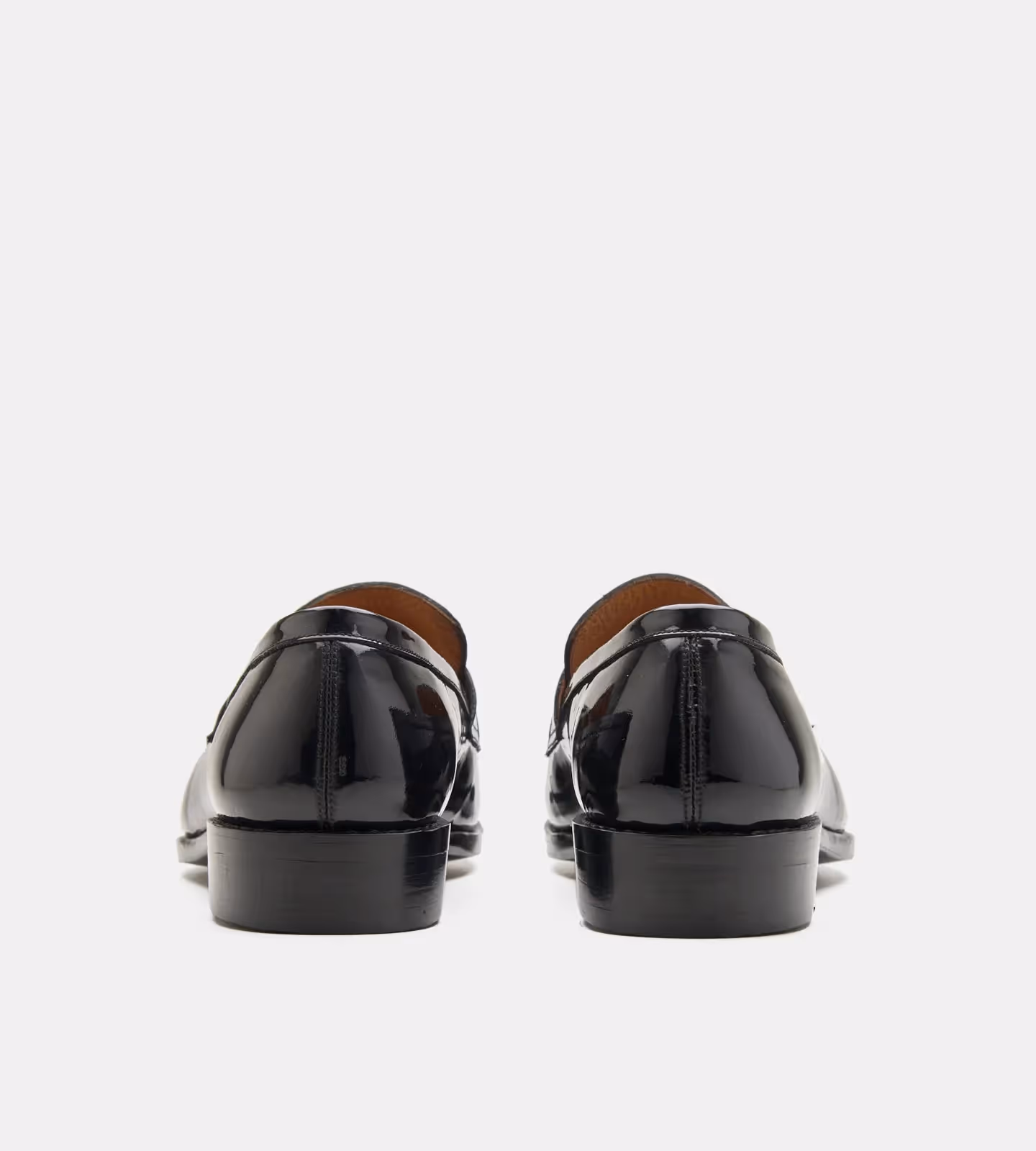 Hand Welted Black Patent Tassel Loafers image 3
