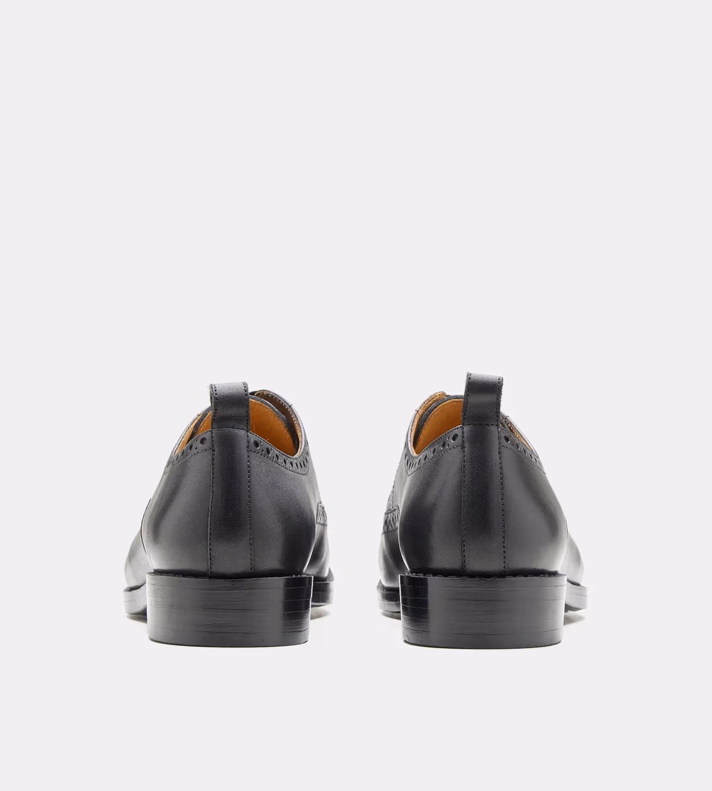 Hand Welted Black Wingtip Derby image 4