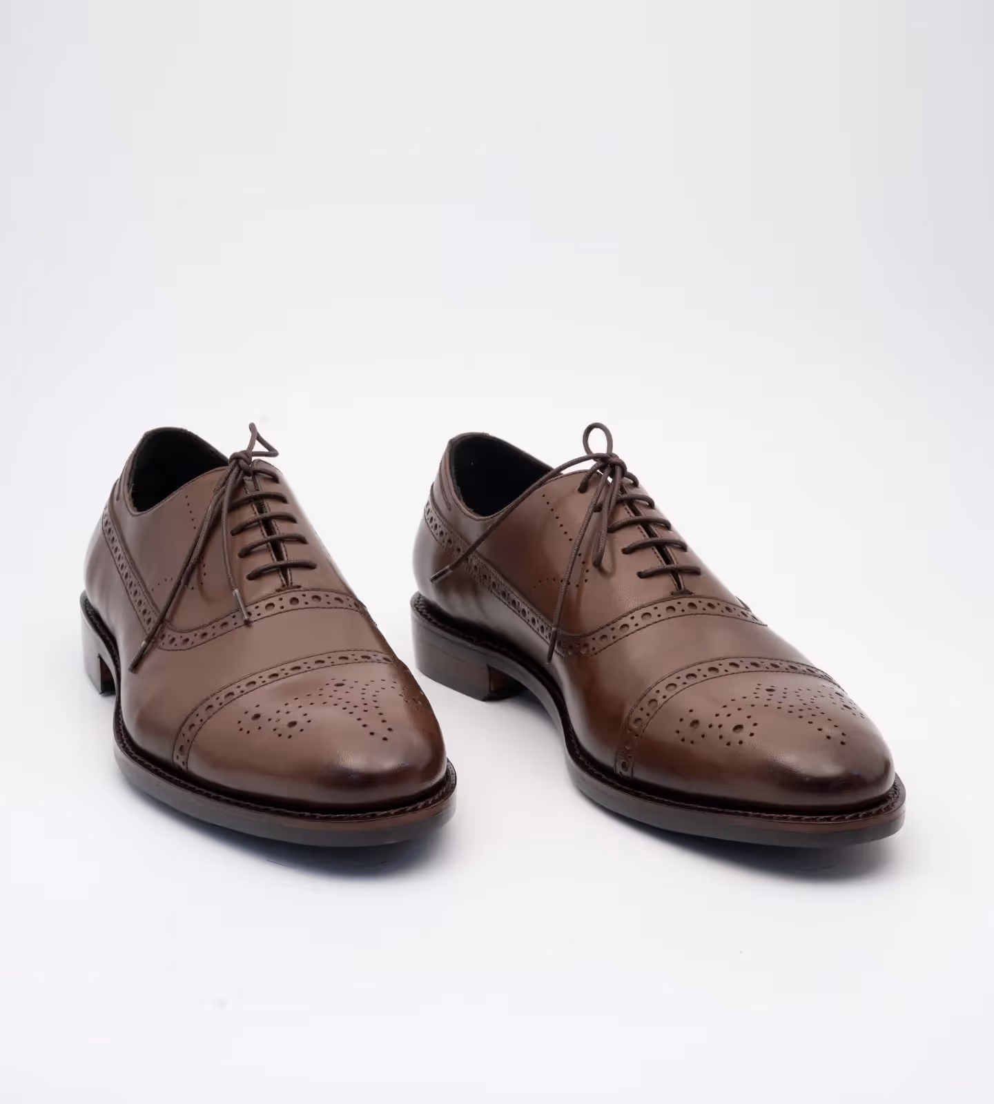Hand Welted Brown Adelaide Oxfords image 1