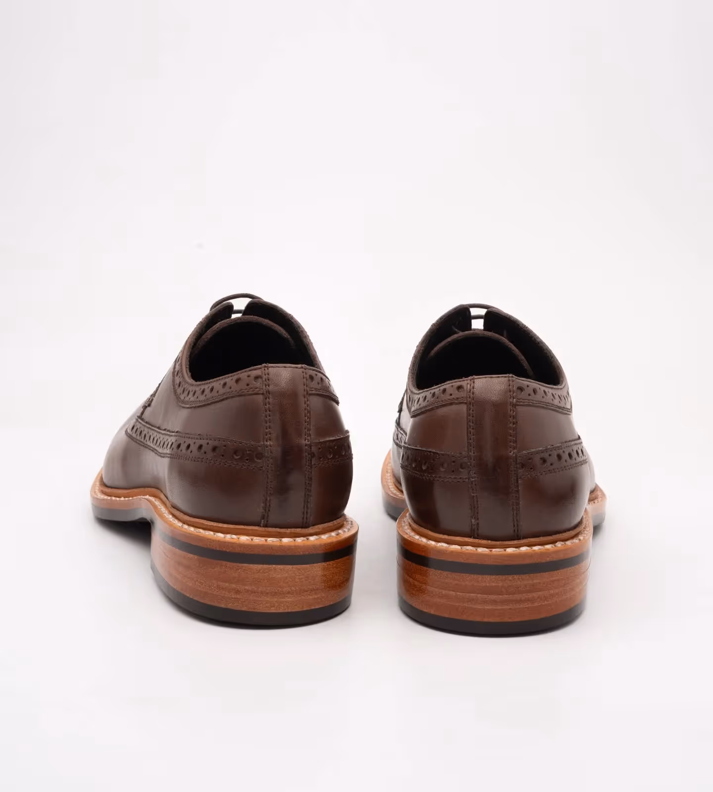 Hand Welted Brown Longwing Blucher image 4