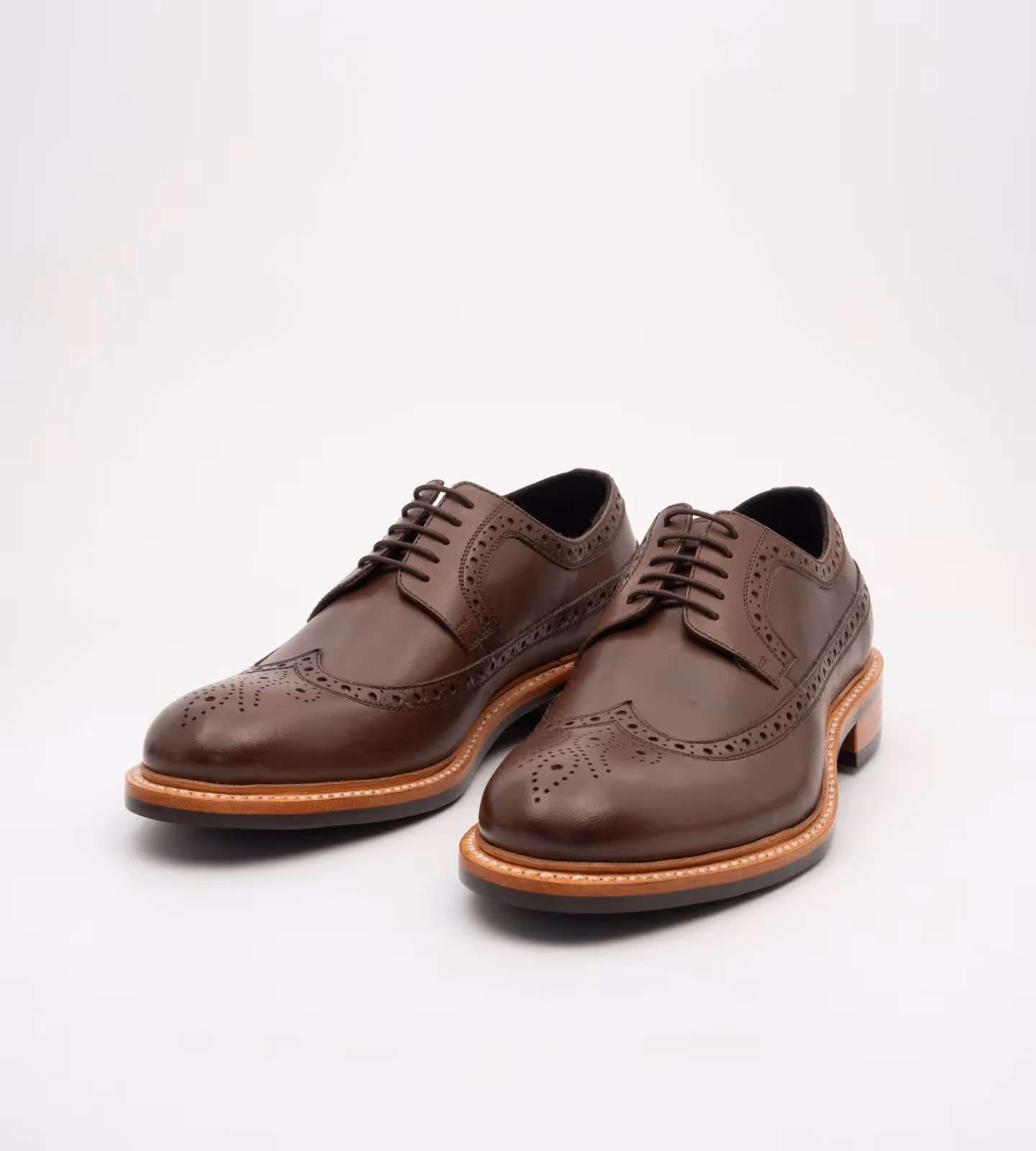 Hand Welted Brown Longwing Blucher image 5