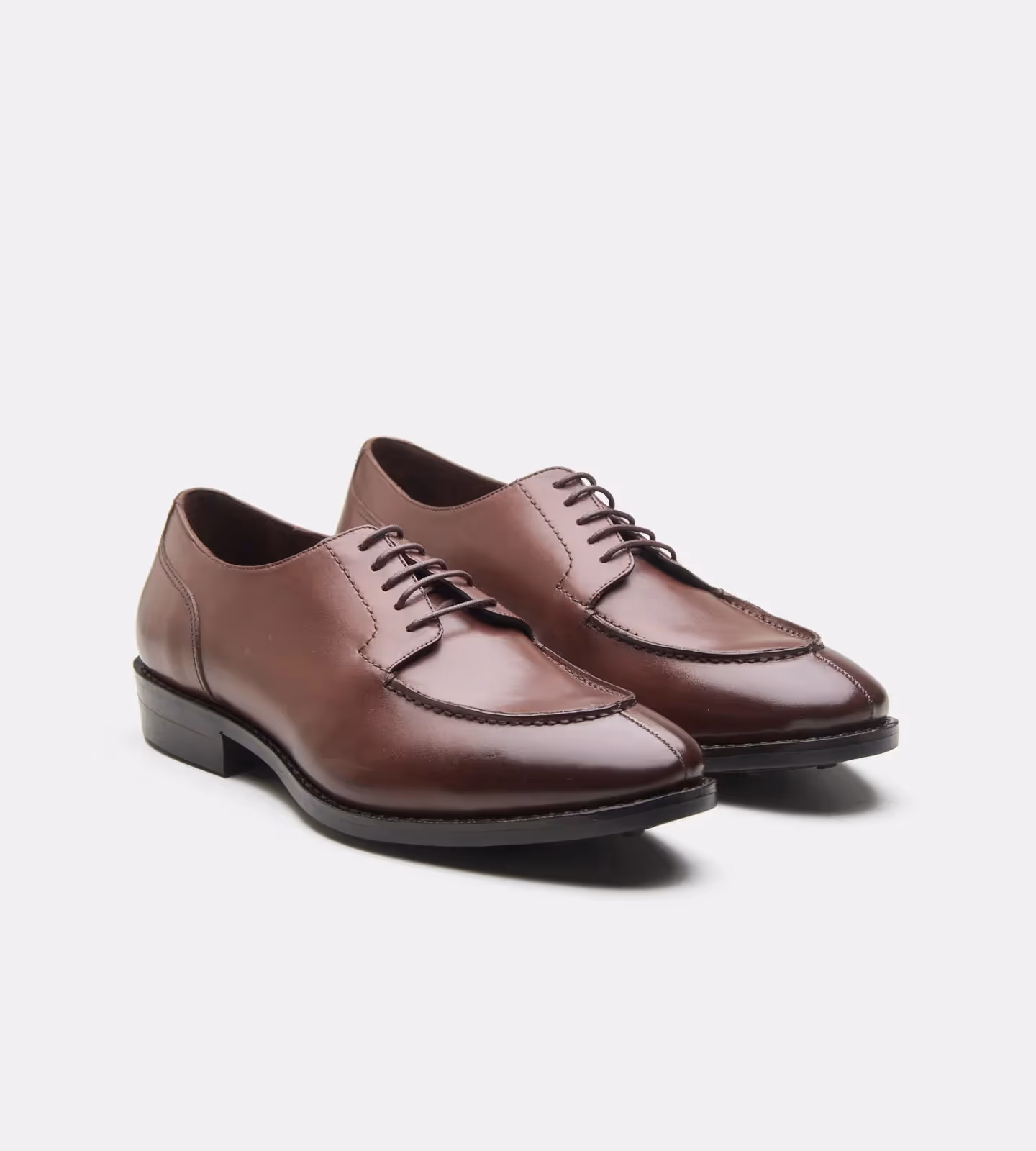 Hand Welted Brown Split Toe Derby image 1