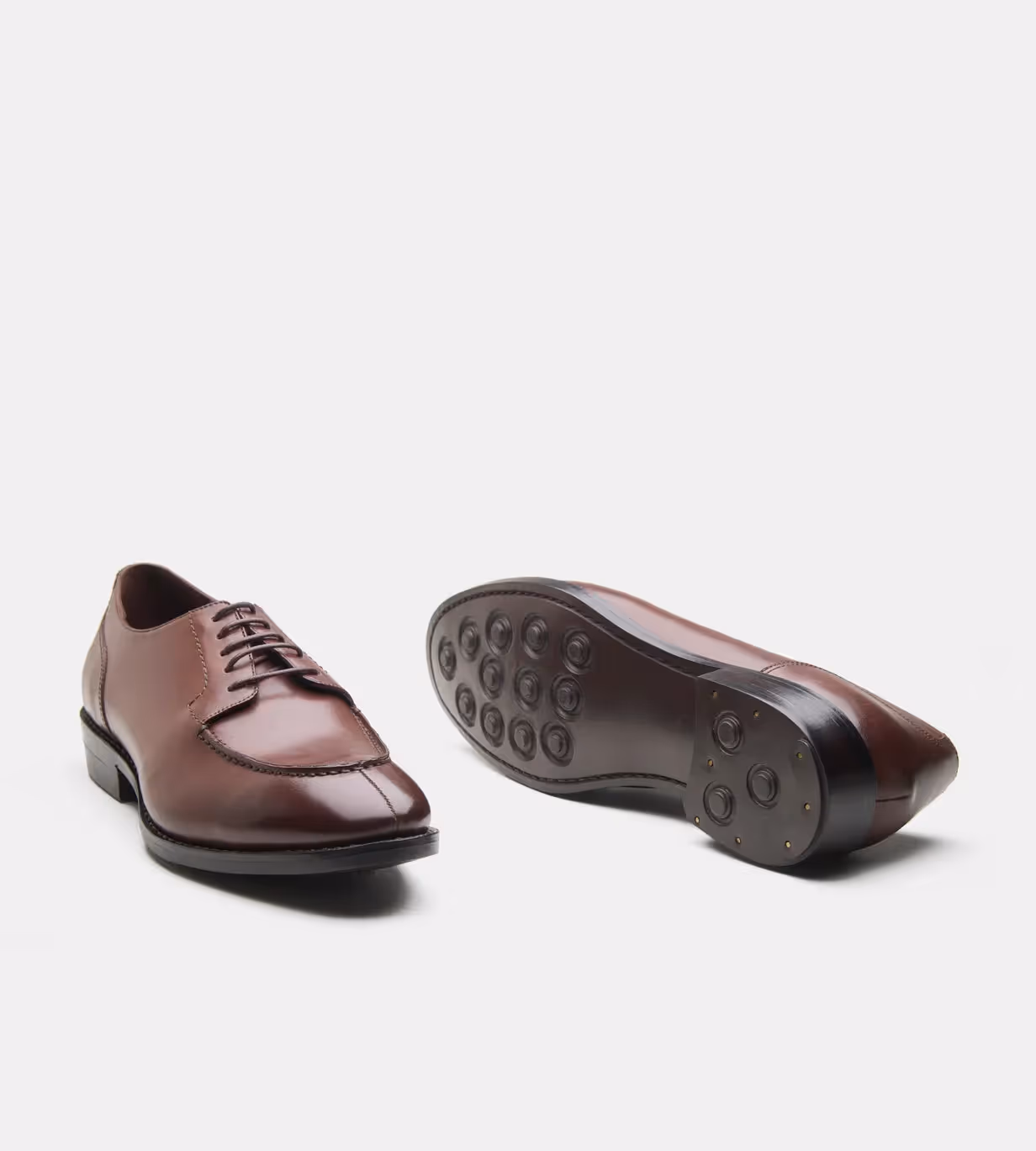 Hand Welted Brown Split Toe Derby image 2