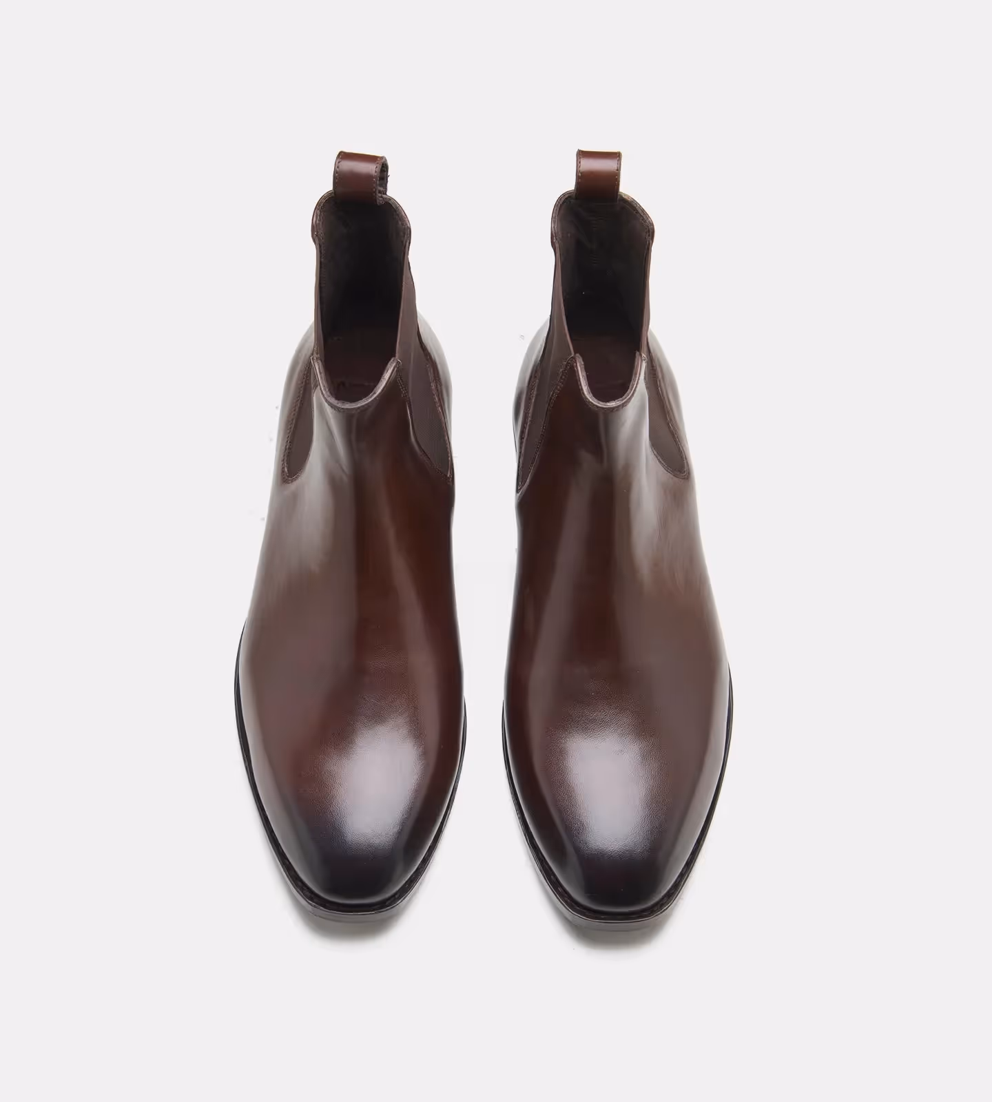 Hand Welted Brown Wholecut Chelsea Boot  image 2