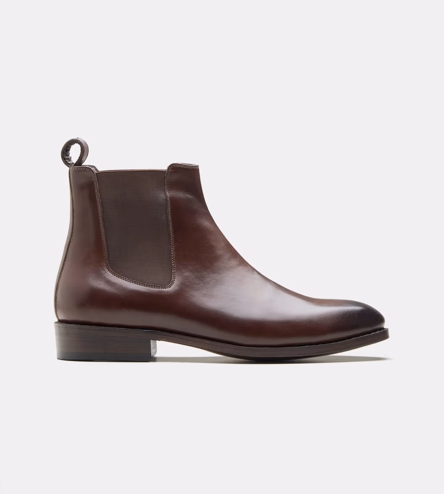 Hand Welted Brown Wholecut Chelsea Boot  image 5