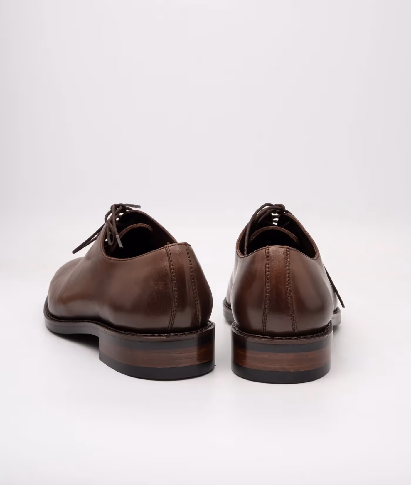 Hand-Welted Brown Wholecut Oxfords image 4