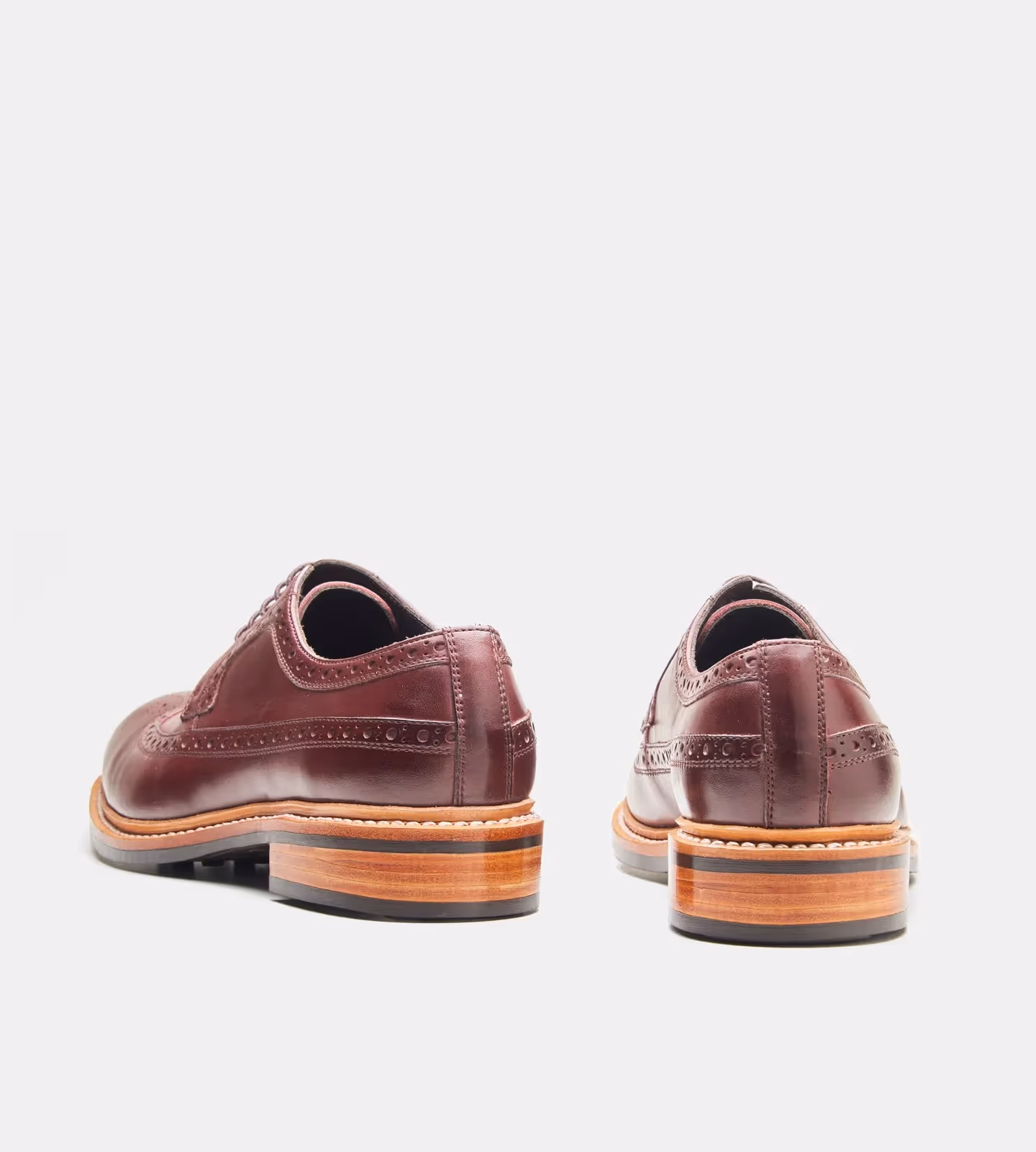 Hand Welted Burgundy Longwing Blucher image 5