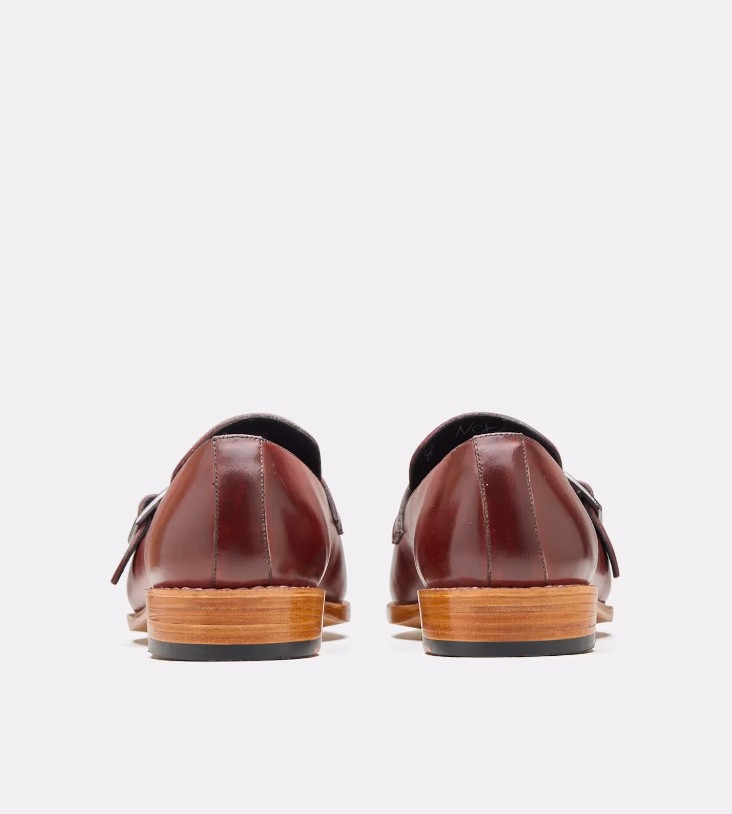 Hand Welted Burgundy Strap Loafer image 4