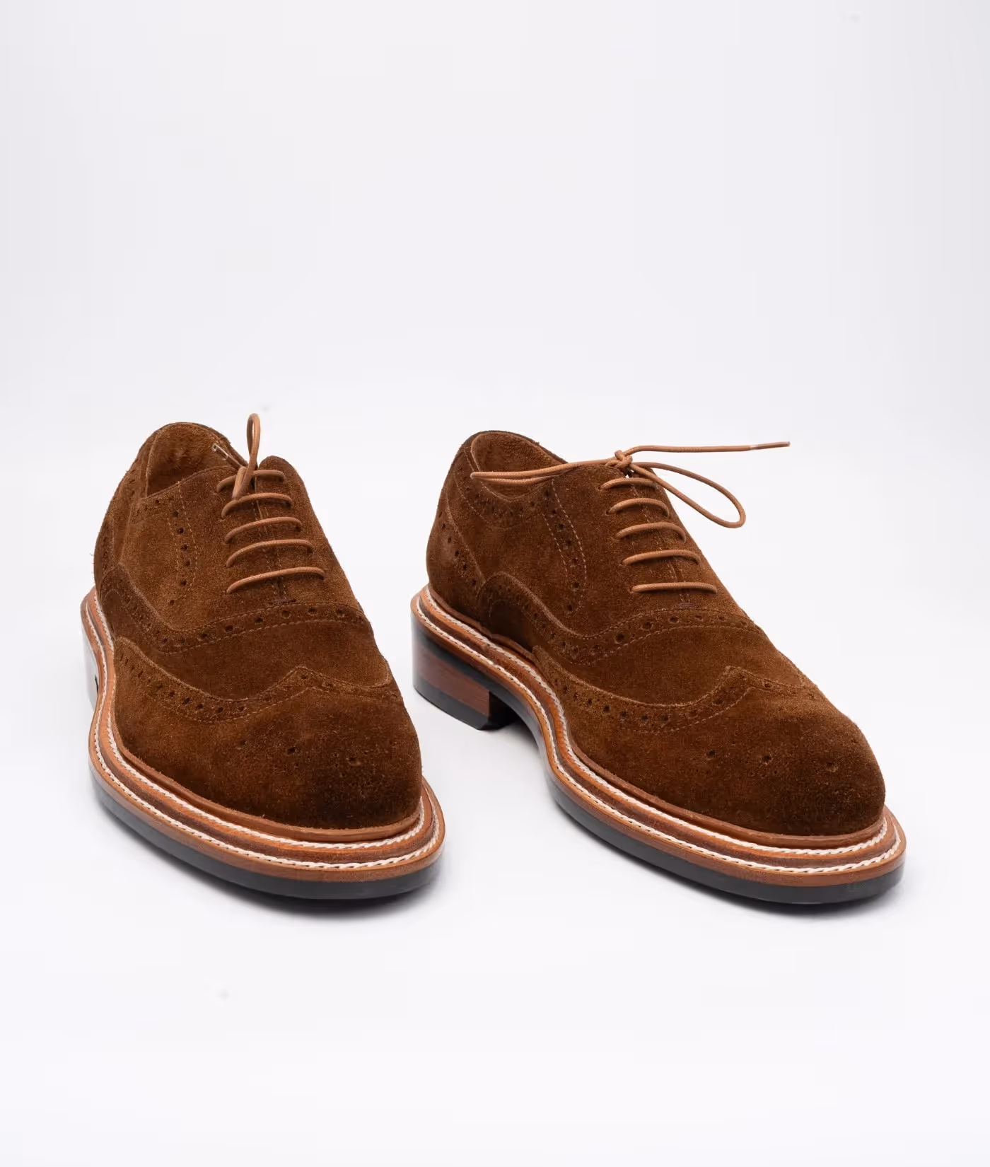 Hand-Welted C.F. Stead Suede Wingtip  image 2
