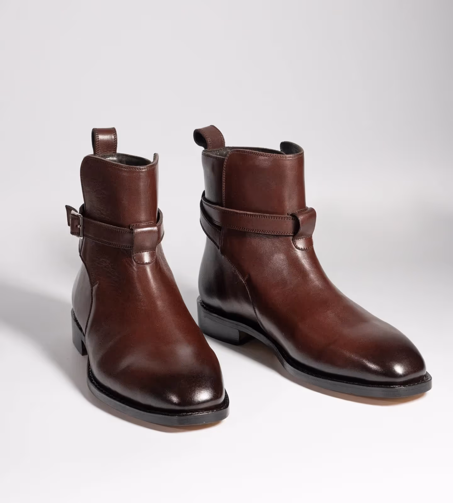 Hand Welted Chisel Toe Jodhpur Boot image 1
