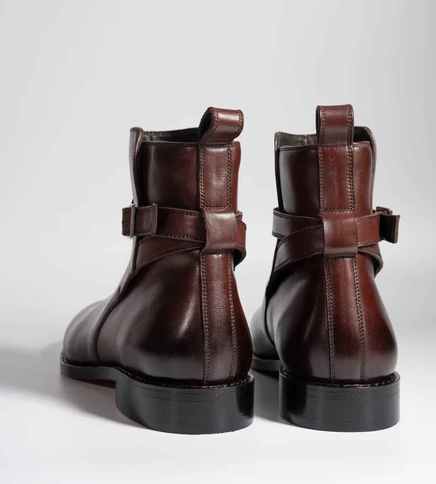Hand Welted Chisel Toe Jodhpur Boot  image 3
