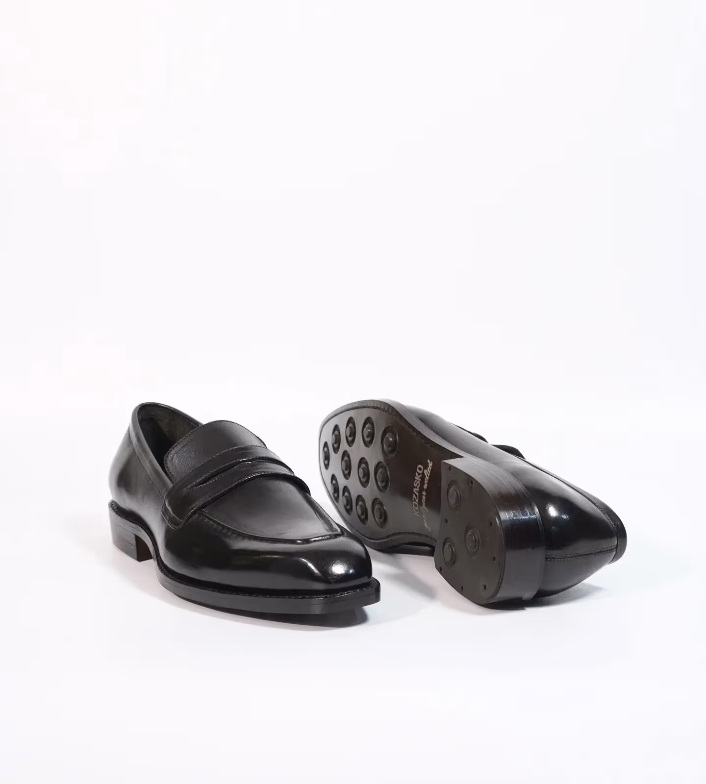Hand Welted Chisel Toe Penny Loafer  image 7