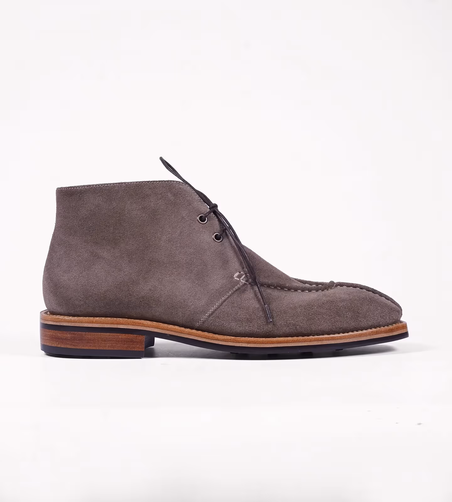 Hand-Welted Chisel Toe Suede Chukka Boot image 6