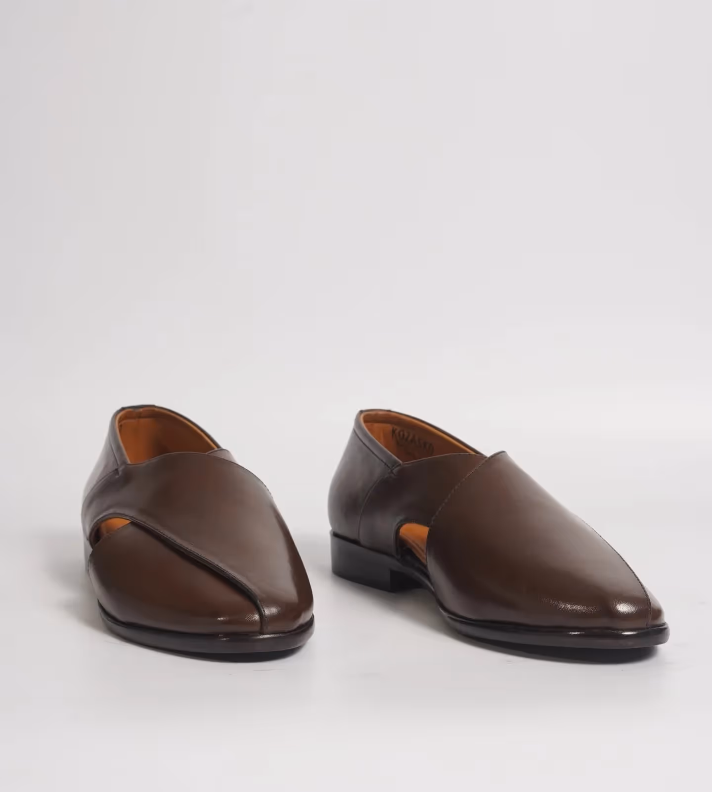 Hand Welted Full Grain Leather Peshawari Shoes  image 1