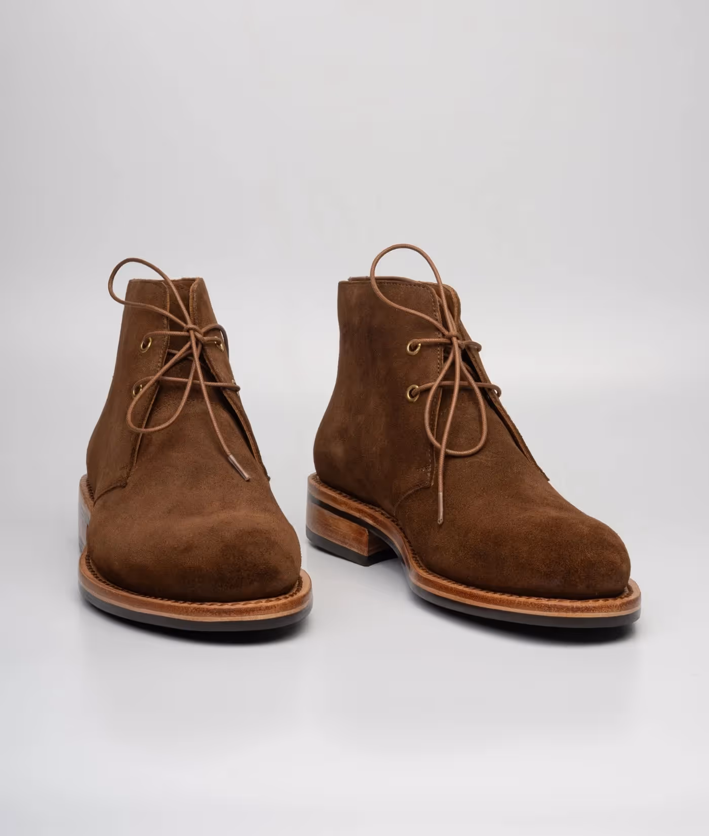 Hand-Welted Go Rain Suede Leather Chukka Boot image 3