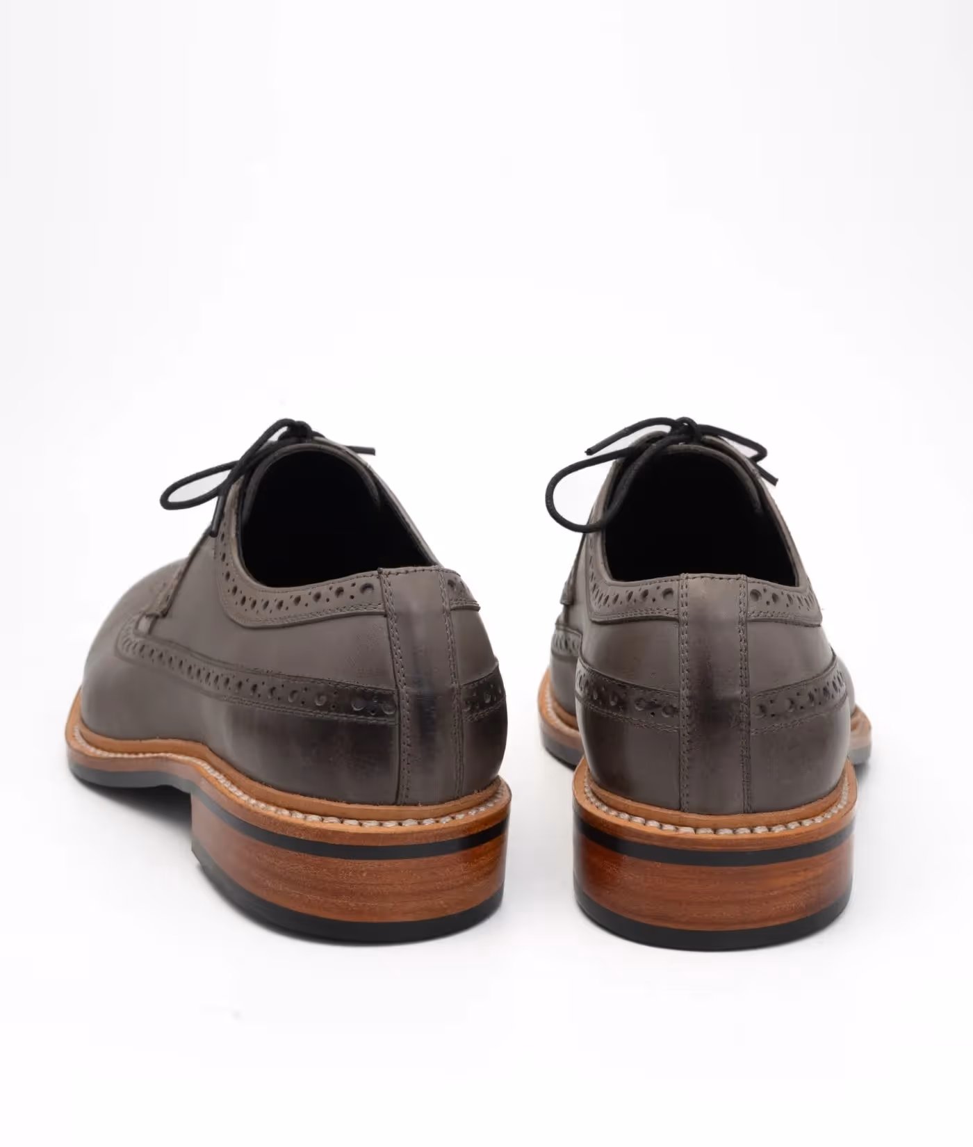 Hand Welted Grey Longwing Blucher image 4