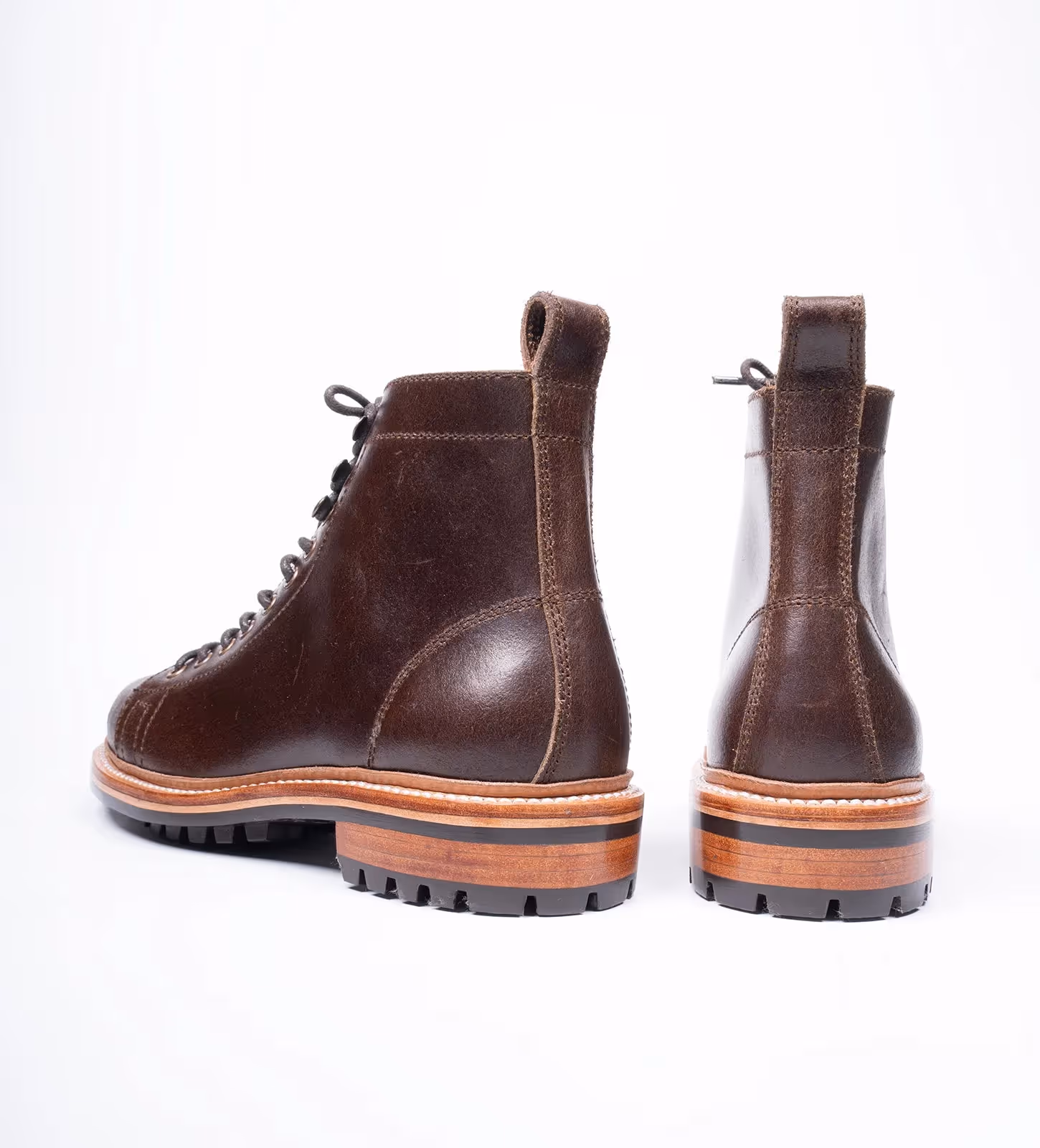 Hand Welted Horween Waxed Flesh Monkey Boots  image 5