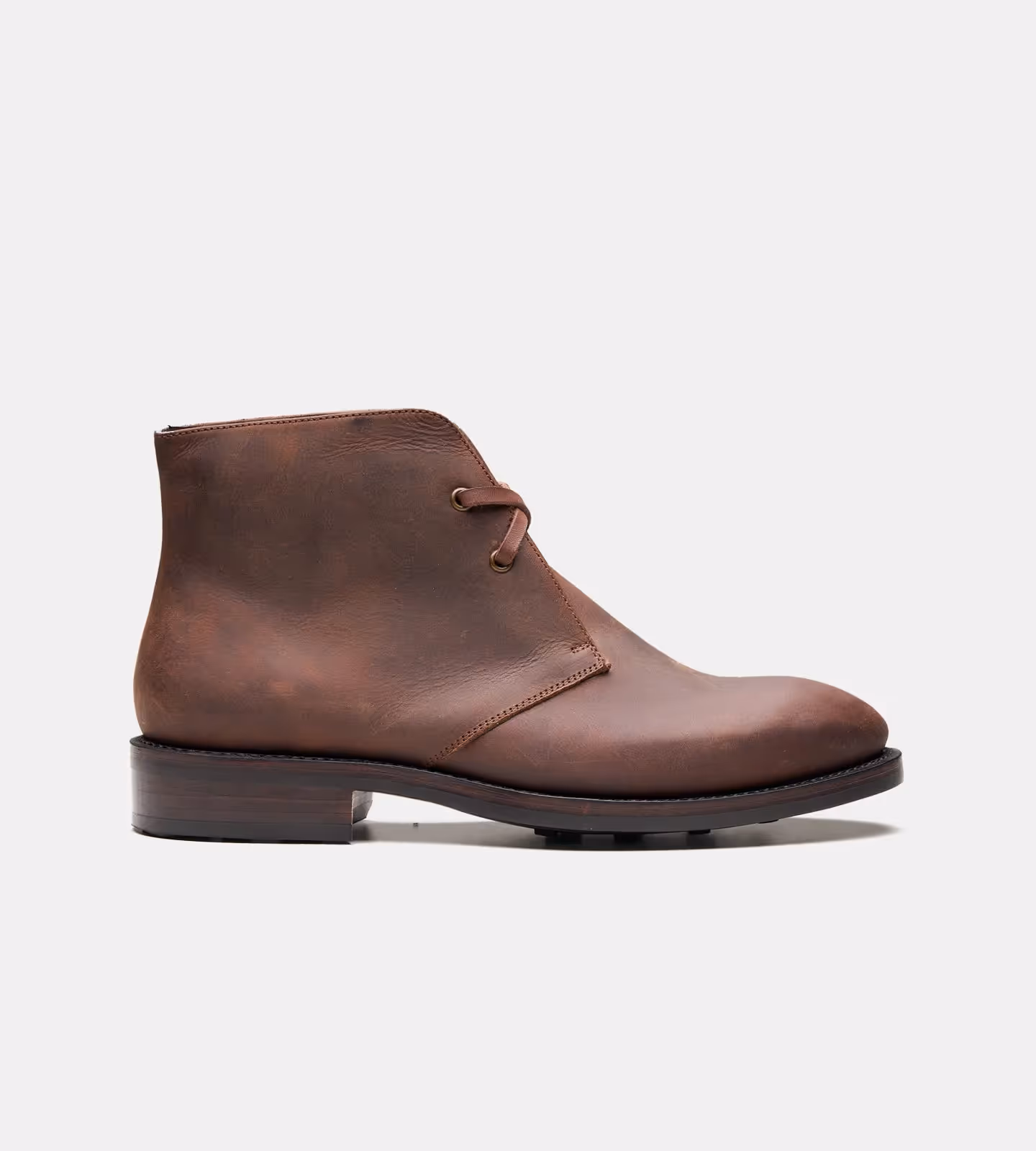 Hand-Welted Oiled Leather Chukka Boot image 3