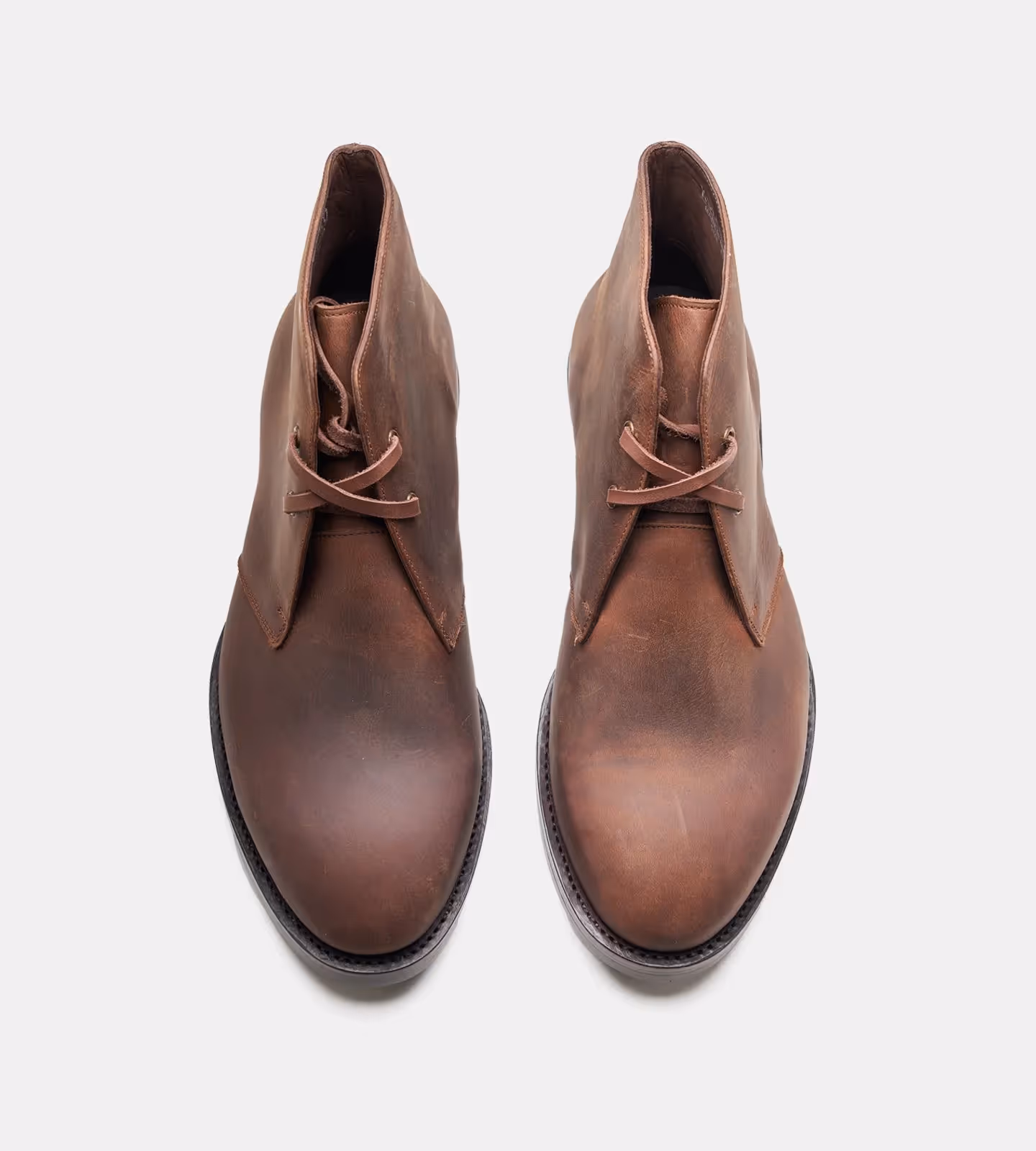 Hand-Welted Oiled Leather Chukka Boot image 5