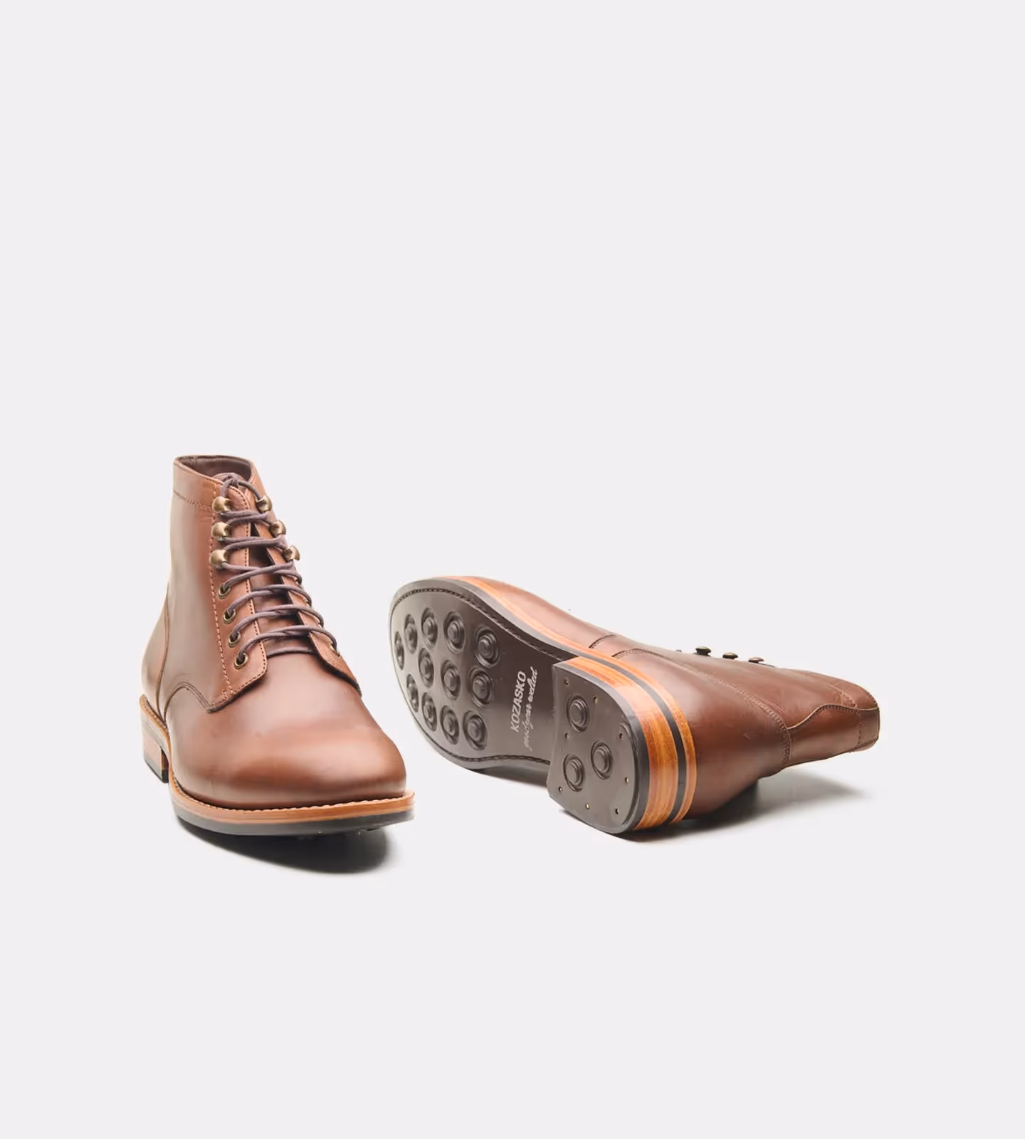 Hand Welted Plain Toe Boots  image 2