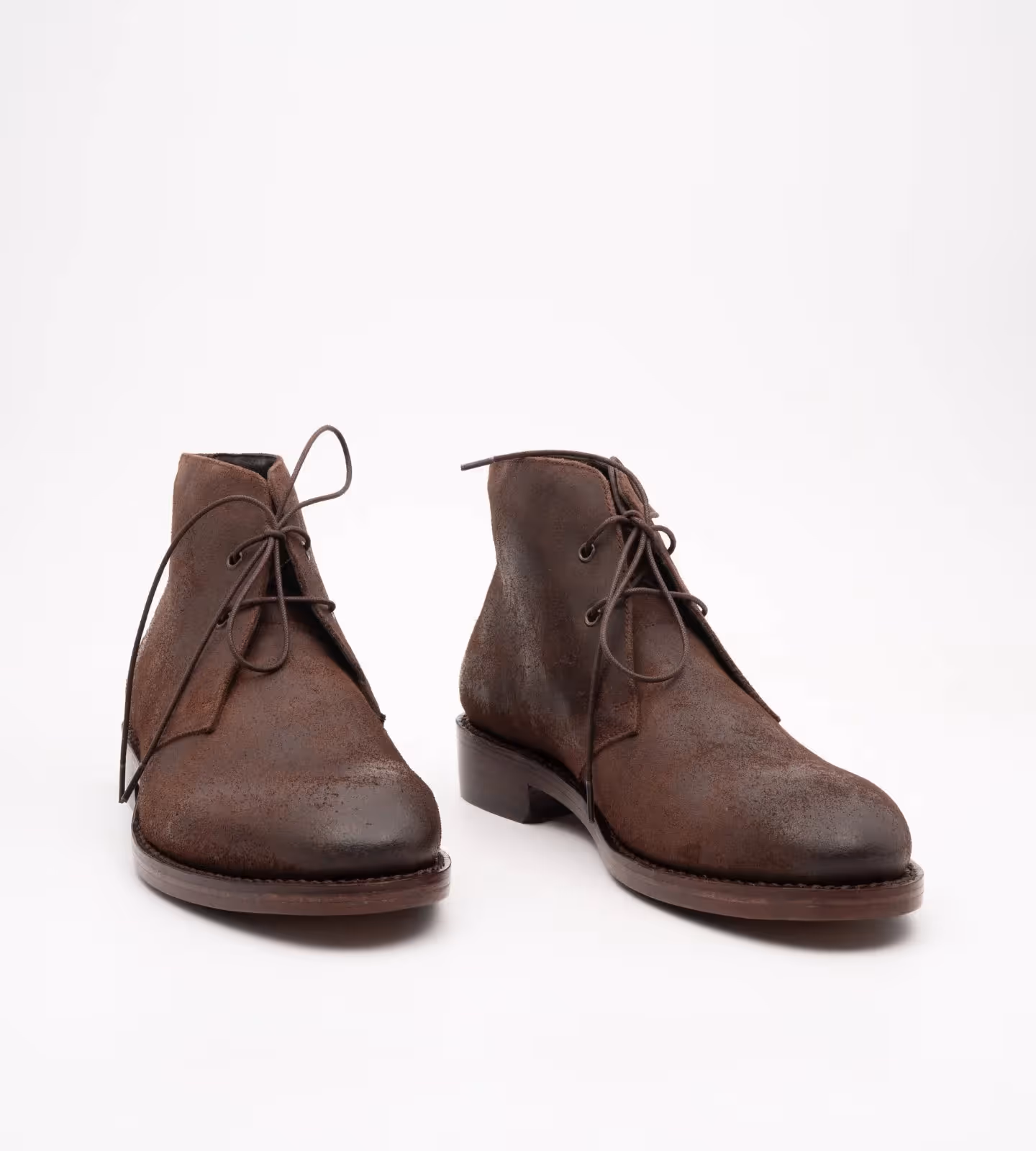 Hand-Welted Roughout Suede Leather Chukka Boot image 1