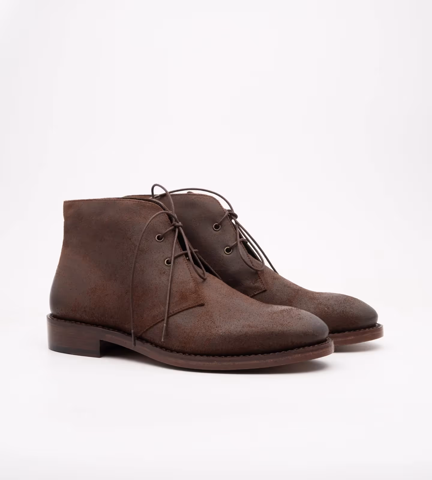 Hand-Welted Roughout Suede Leather Chukka Boot image 2