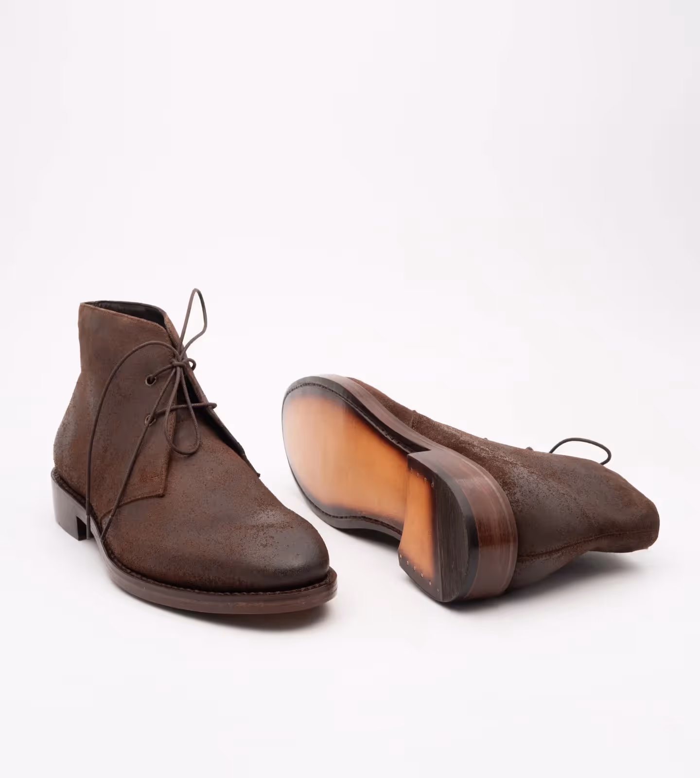 Hand-Welted Roughout Suede Leather Chukka Boot image 5