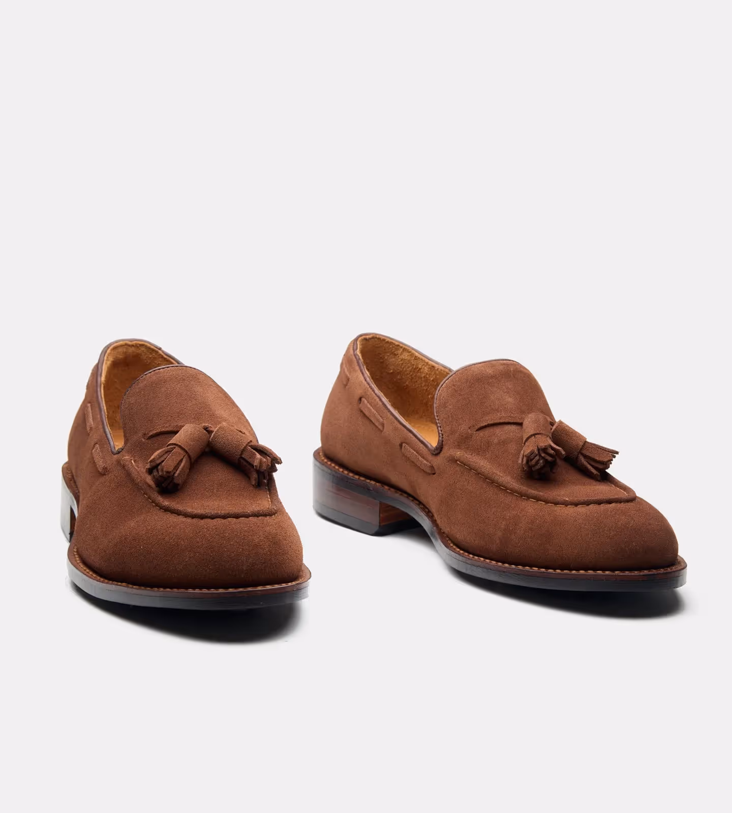 Hand Welted Suede Tassel Loafer image 1