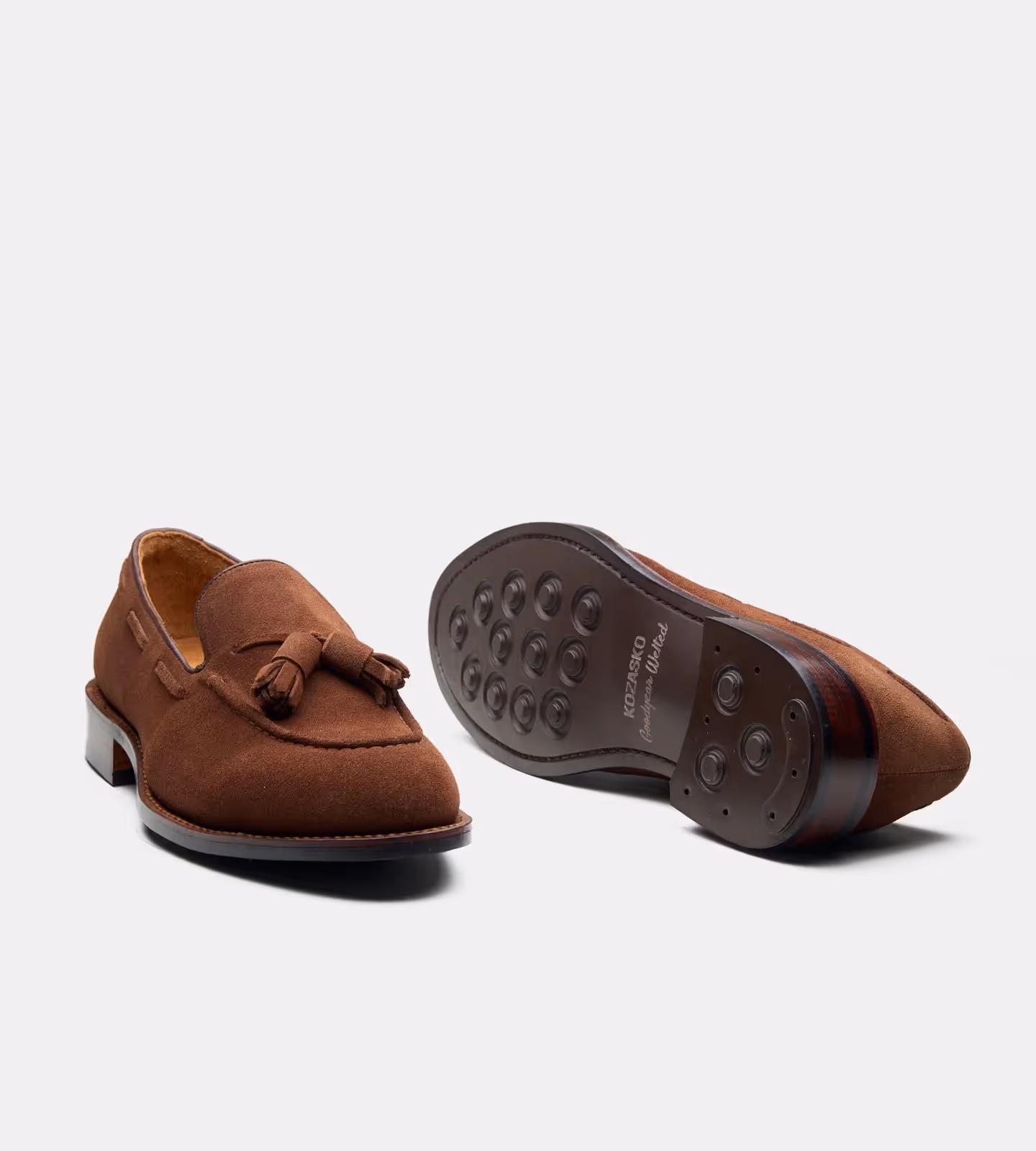 Hand Welted Suede Tassel Loafer image 2