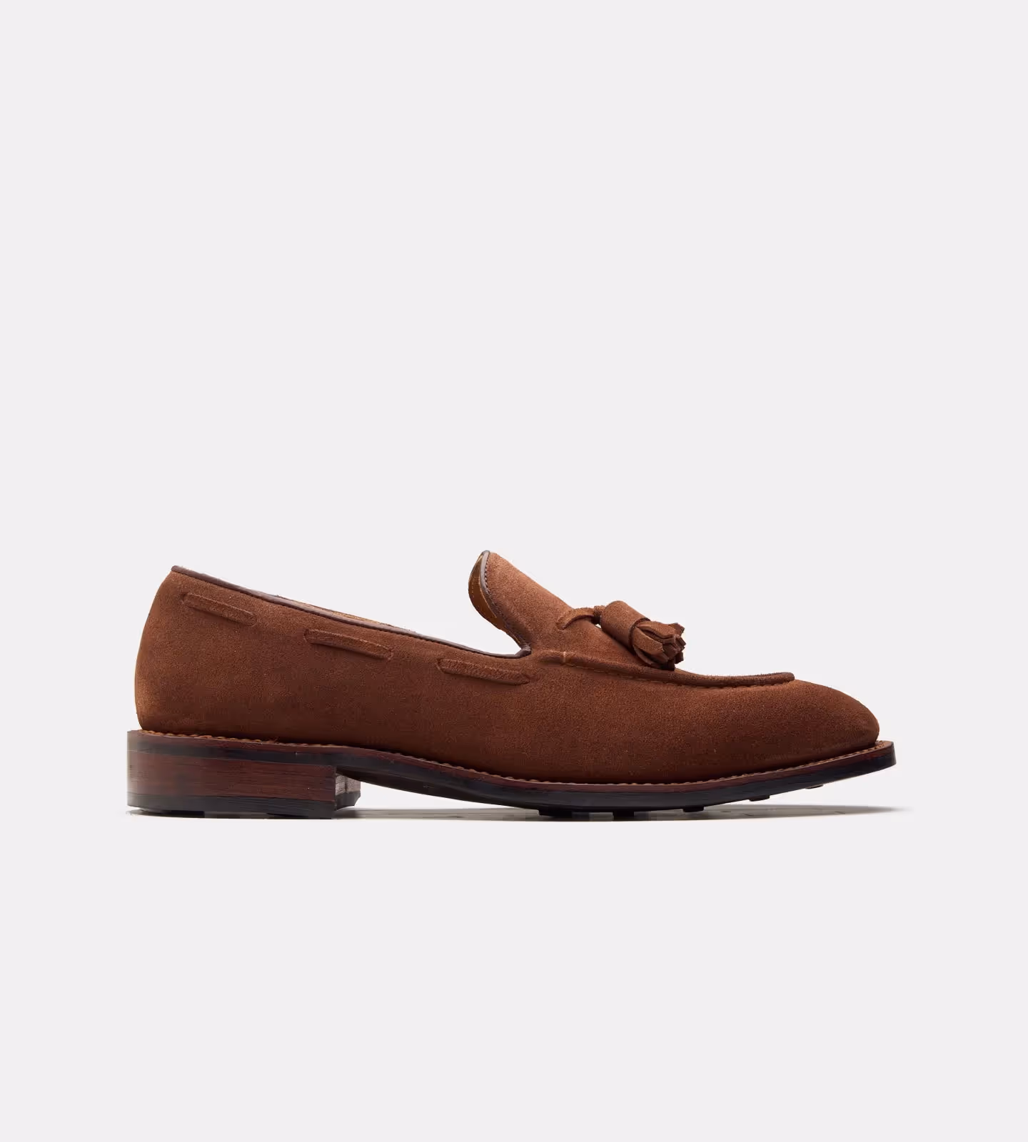 Hand Welted Suede Tassel Loafer image 5