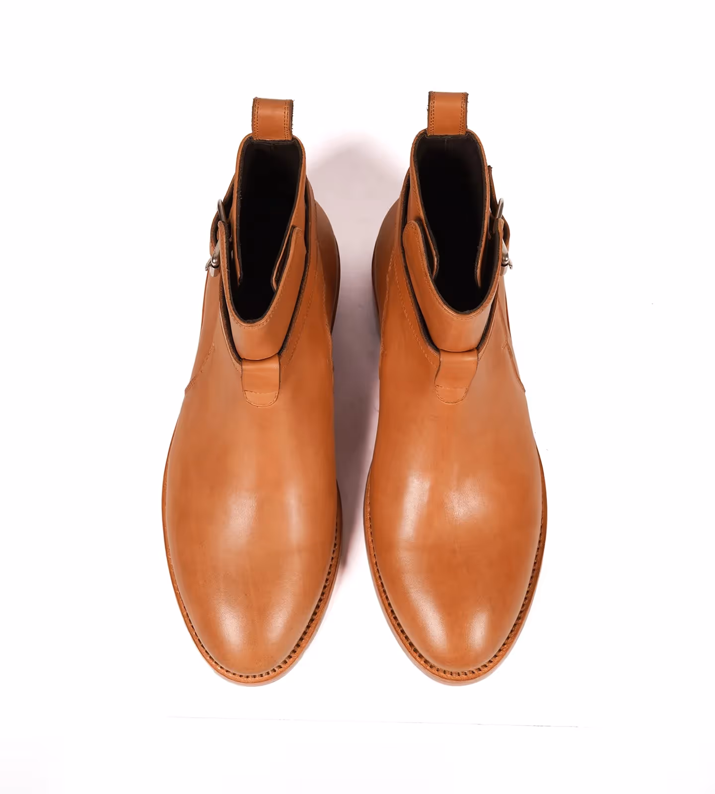 Hand Welted Tan Full Grain Jodhpur Boot image 2