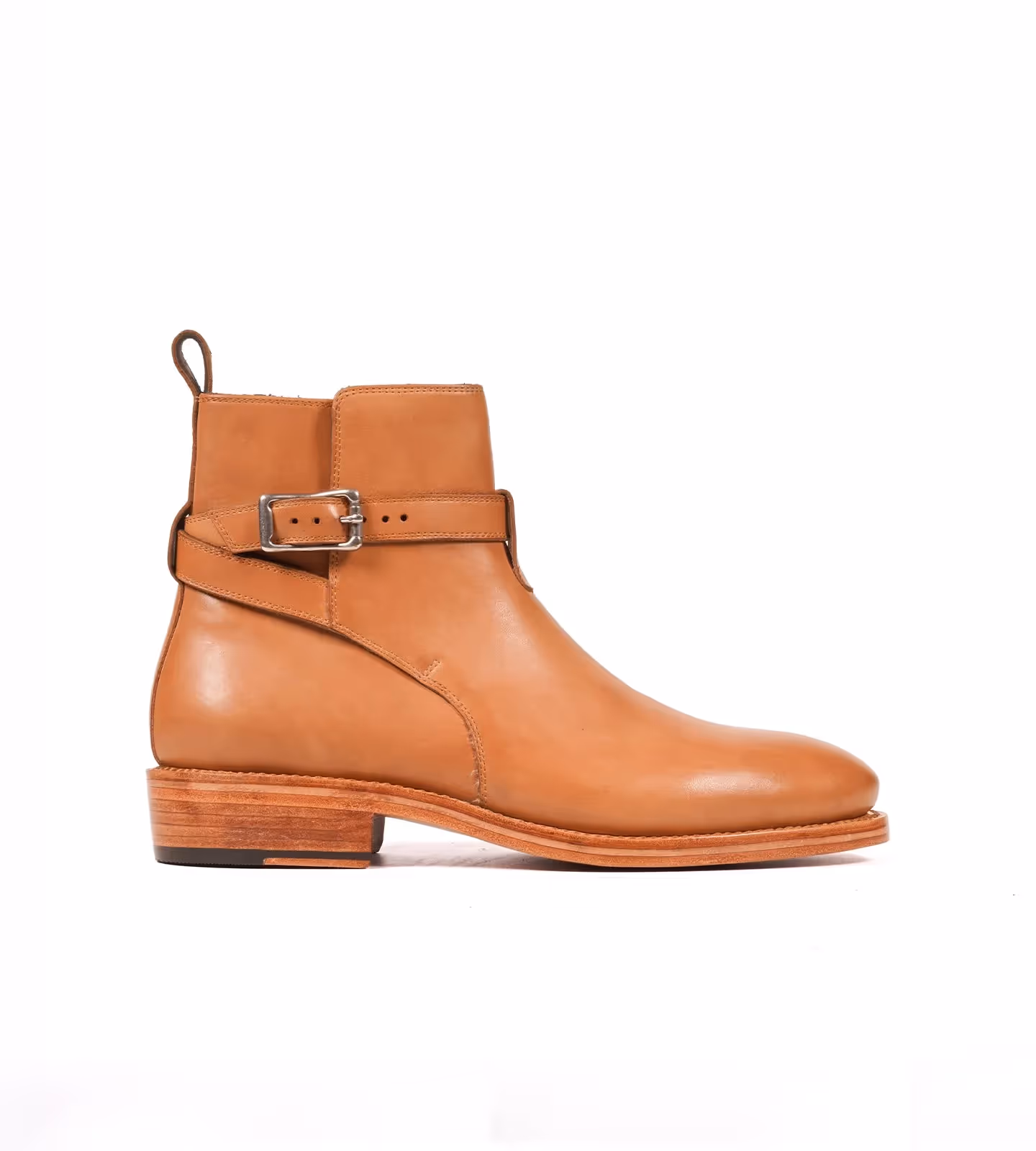 Hand Welted Tan Full Grain Jodhpur Boot image 4