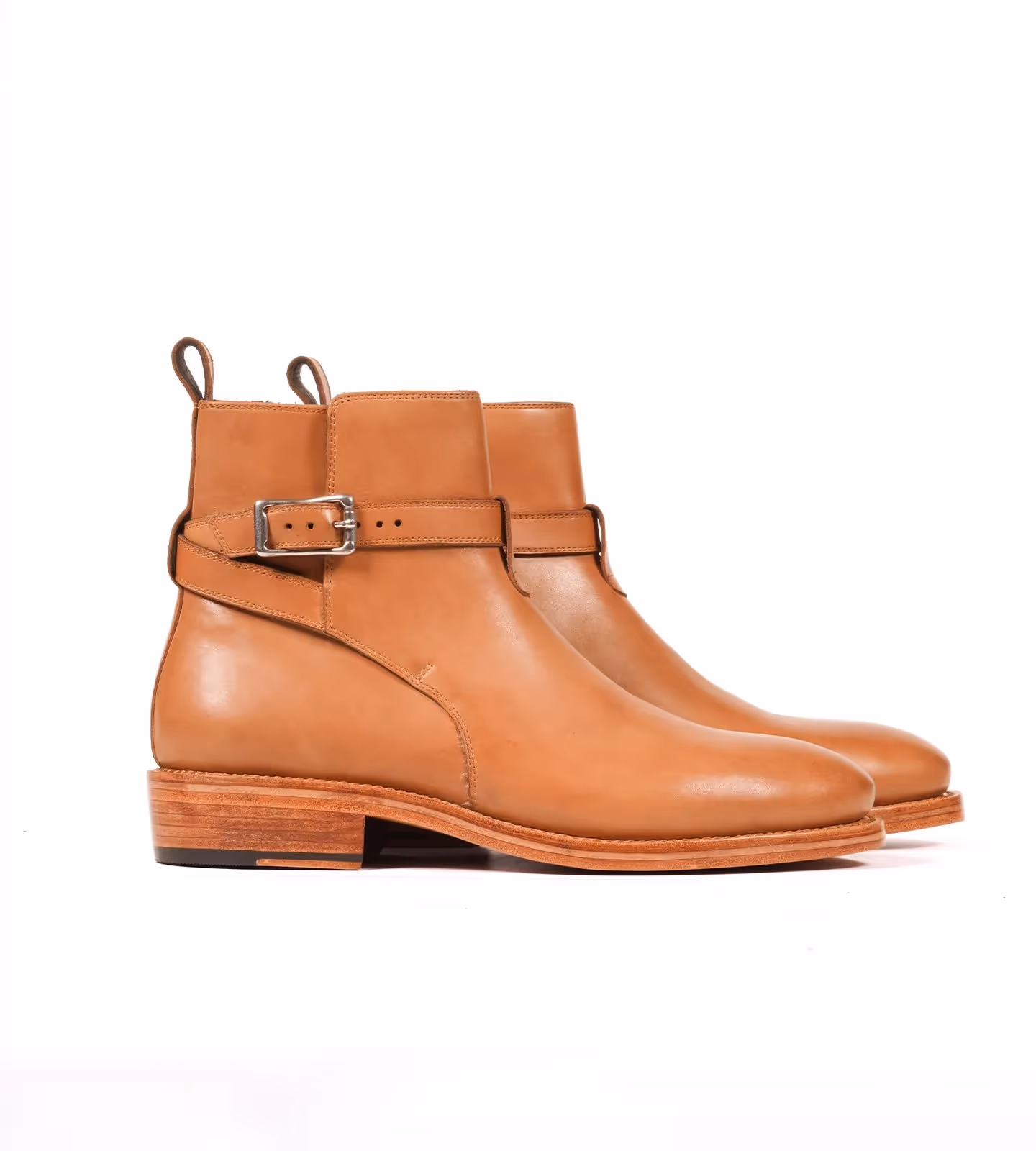 Hand Welted Tan Full Grain Jodhpur Boot image 5