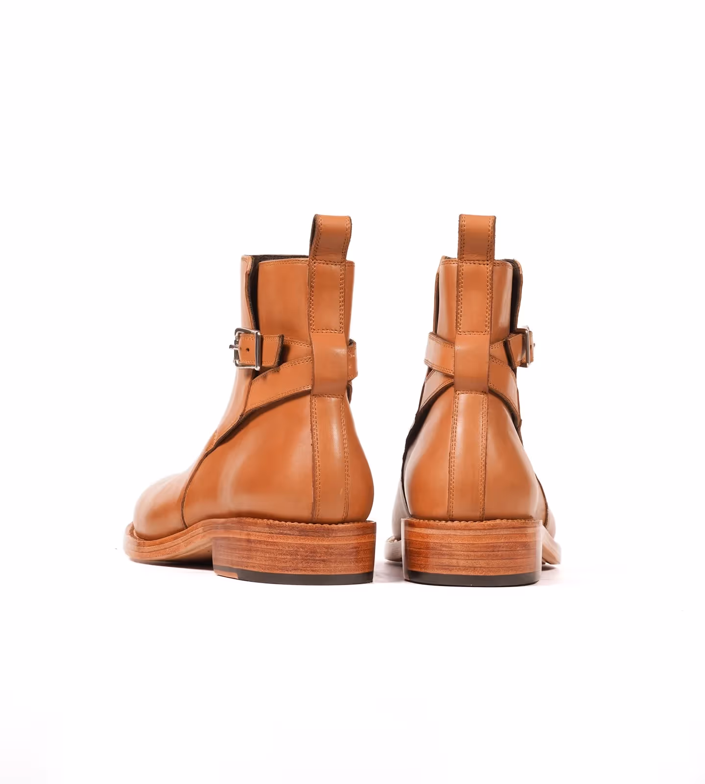 Hand Welted Tan Full Grain Jodhpur Boot image 6