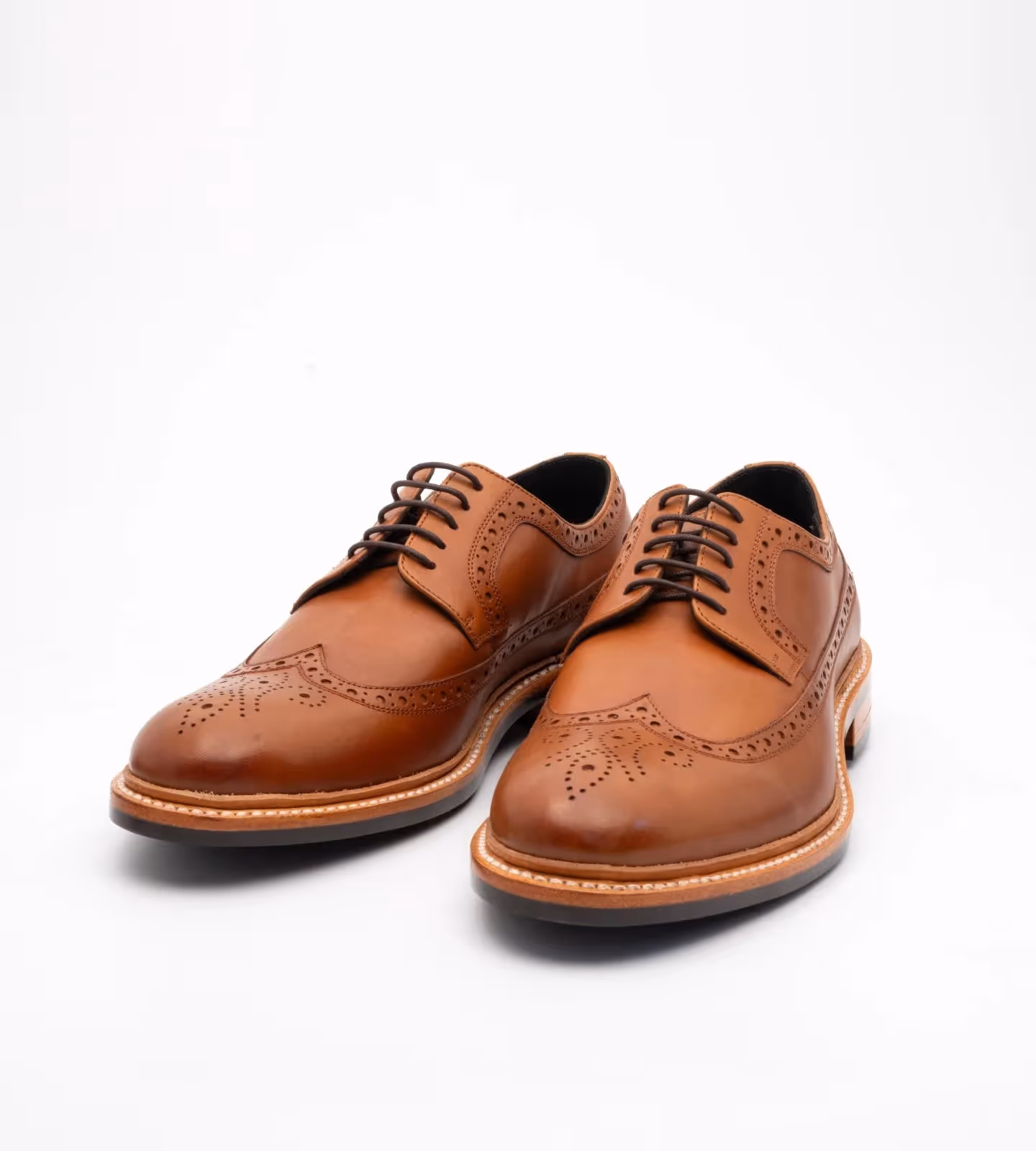 Hand Welted Tan Longwing Blucher  image 3
