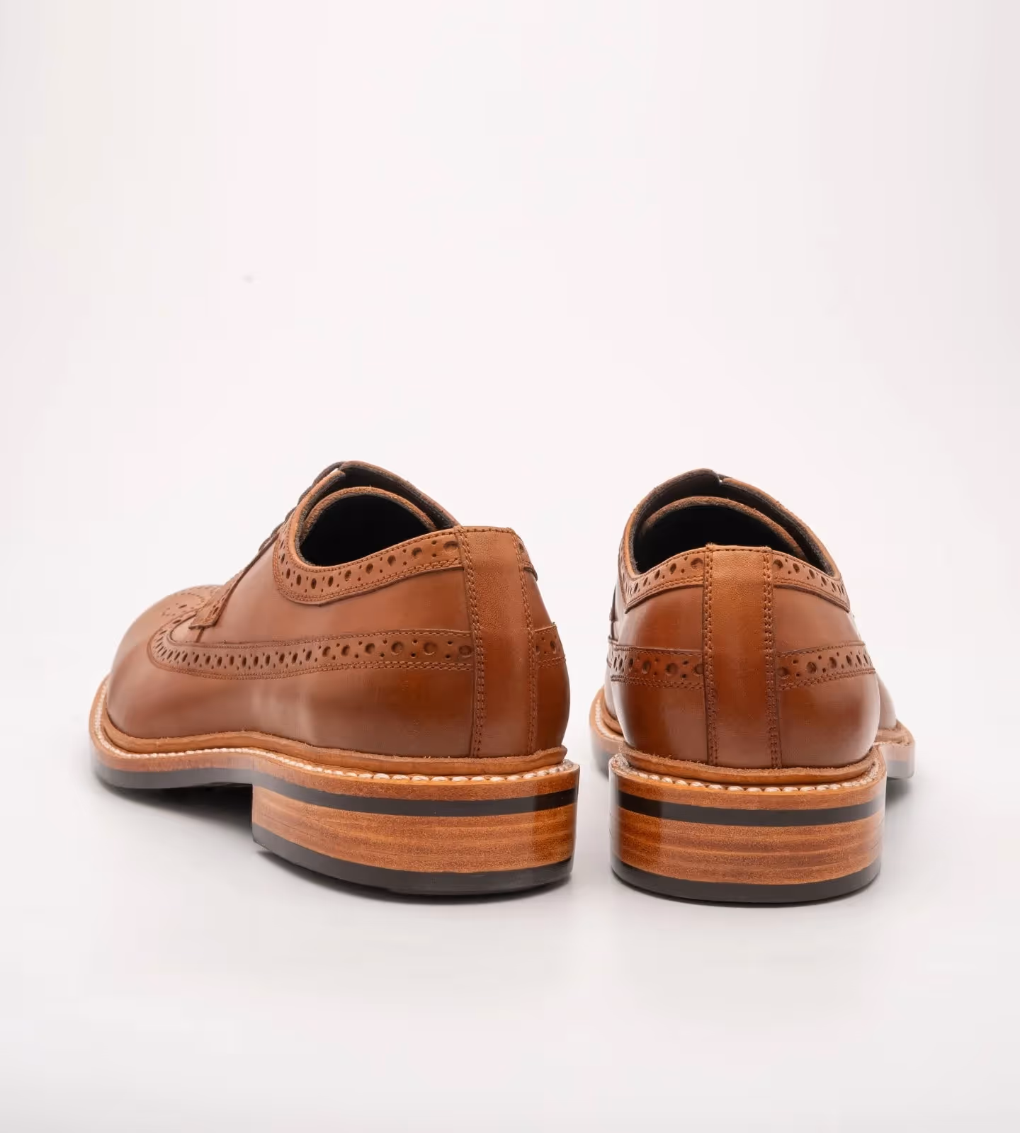 Hand Welted Tan Longwing Blucher  image 4