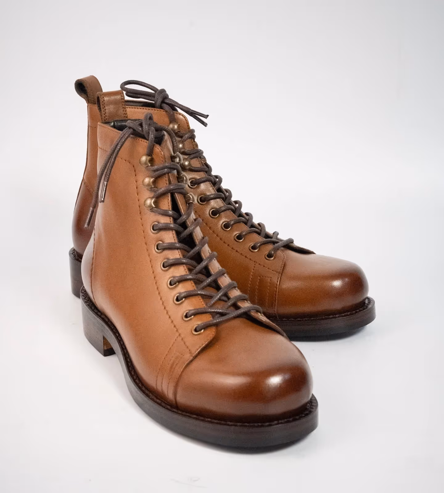 Hand Welted Tan Monkey Boots  image 3