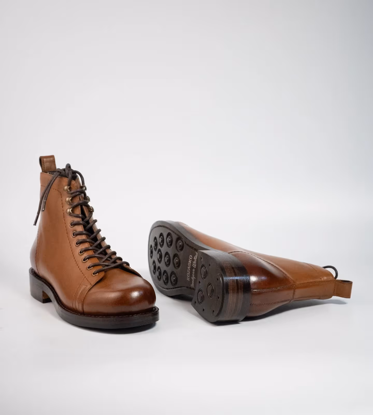 Hand Welted Tan Monkey Boots  image 4