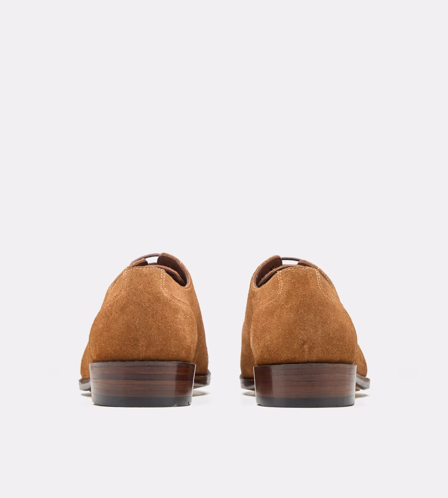 Hand Welted Tan Suede Split Toe Derby  image 5