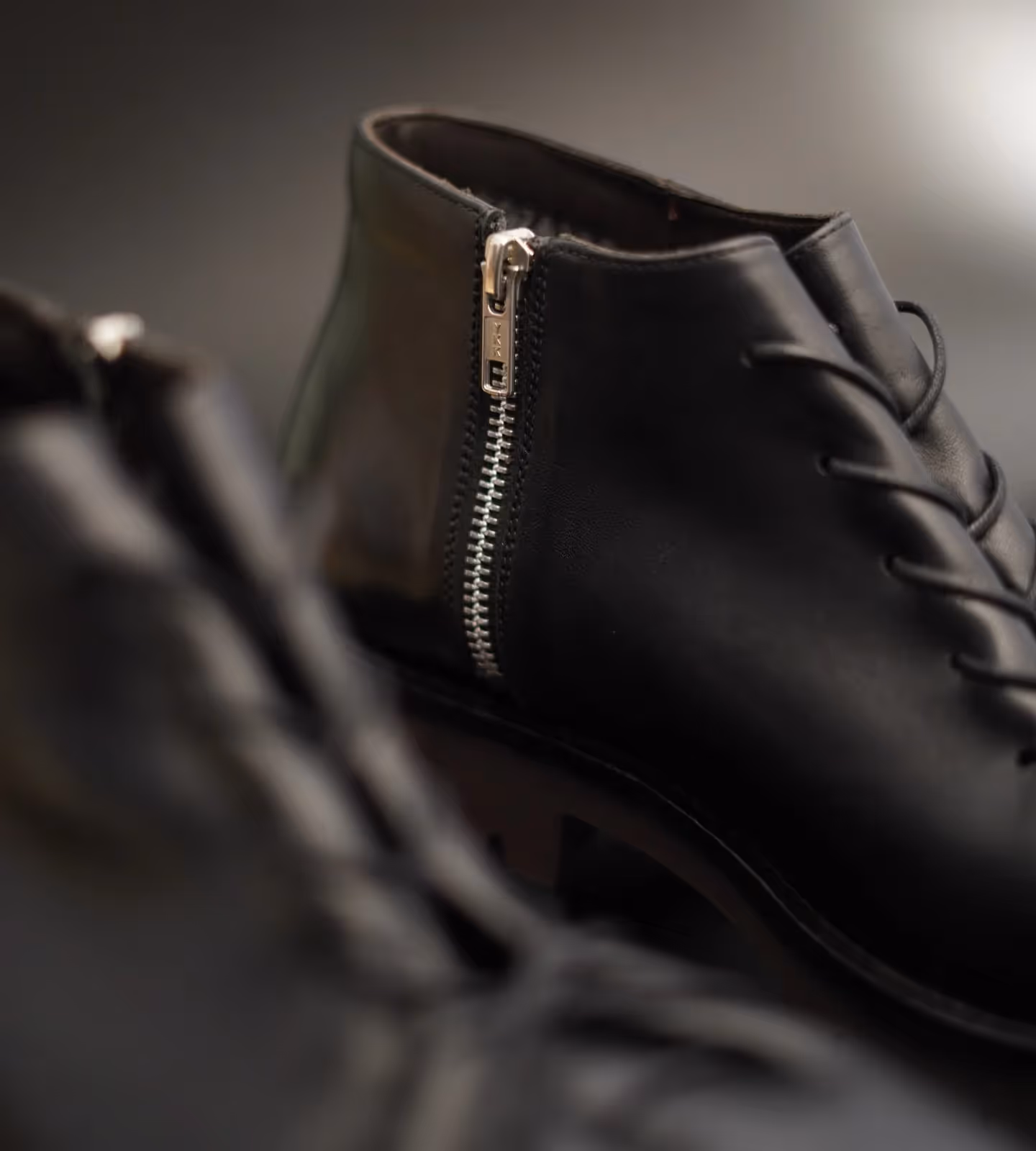 Hand Welted Unlined Black Nappa Boot image 3