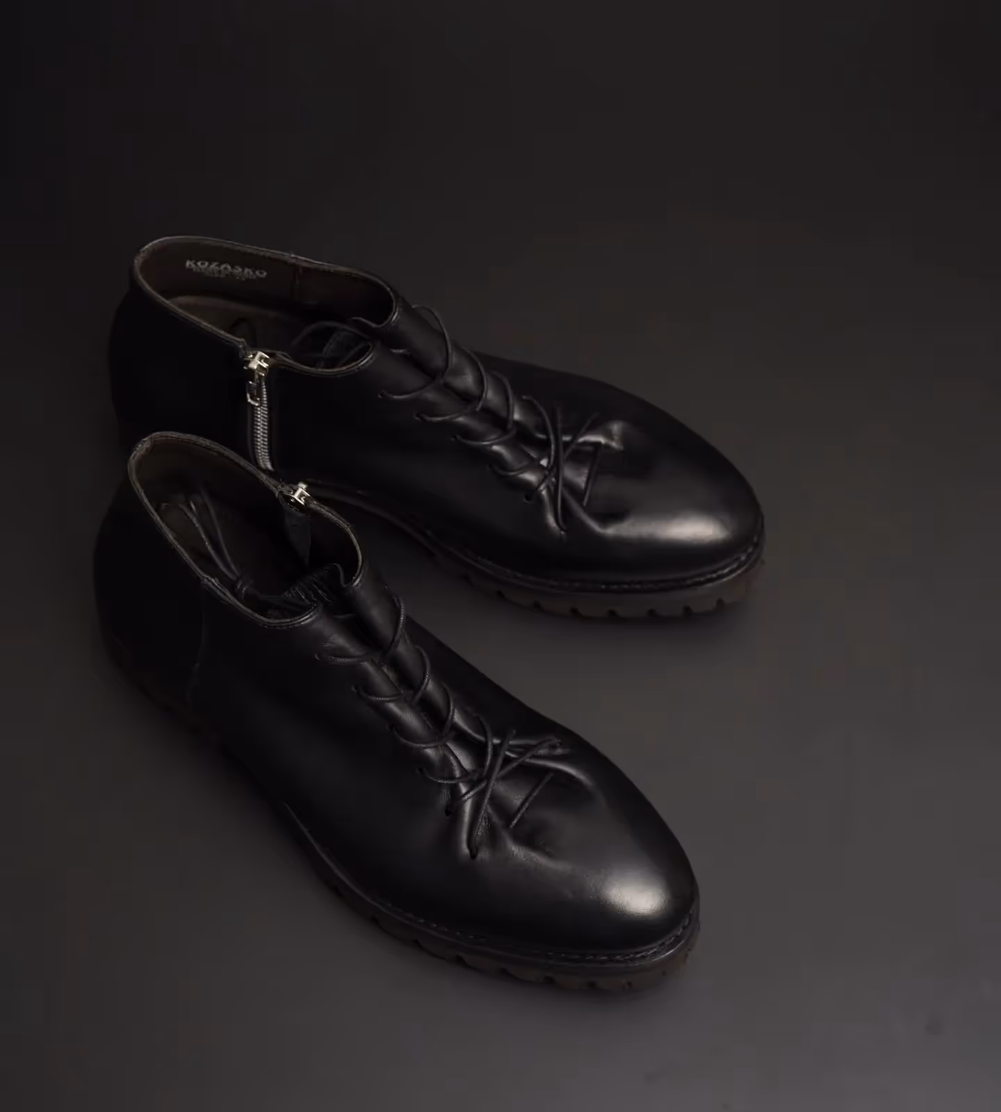Hand Welted Unlined Black Nappa Boot image 5