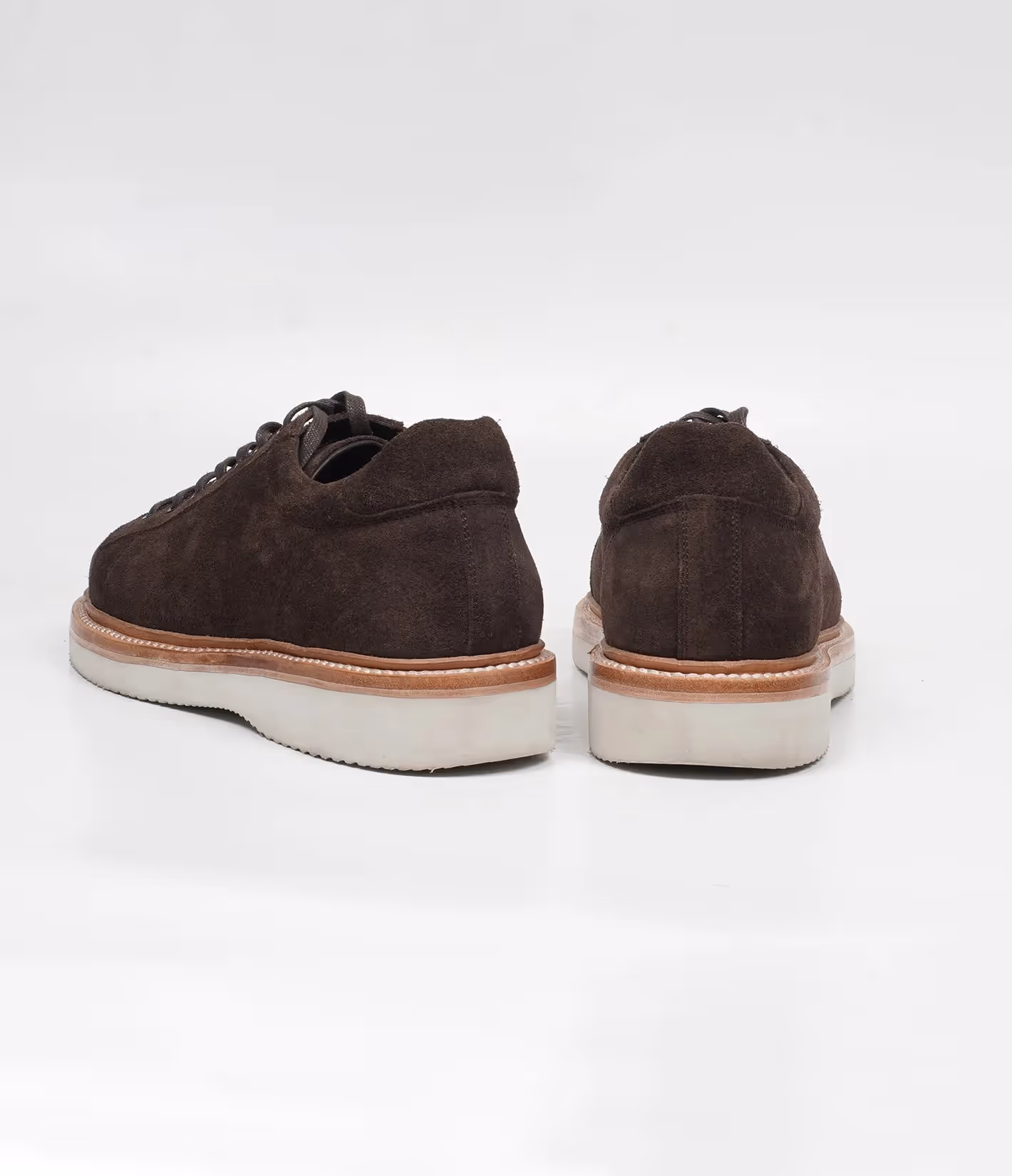Handwelted Classic Brown Suede Sneaker image 5