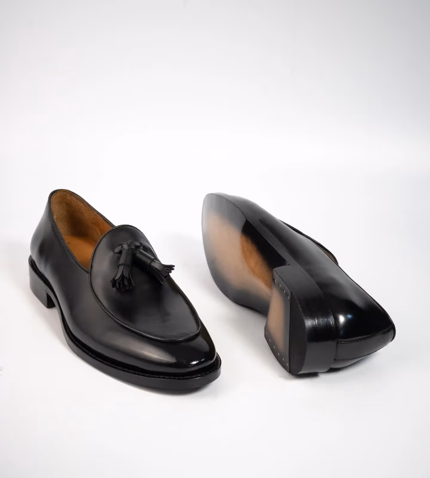 Handwelted Michigan Calf Belgian Tassel Loafer image 3
