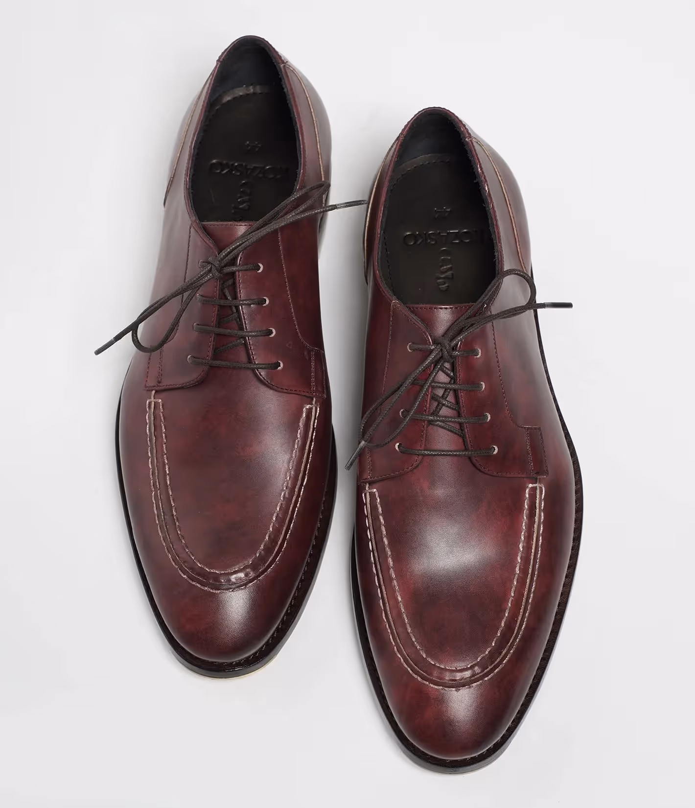 Handwelted Museum Calf Derby Shoe image 3