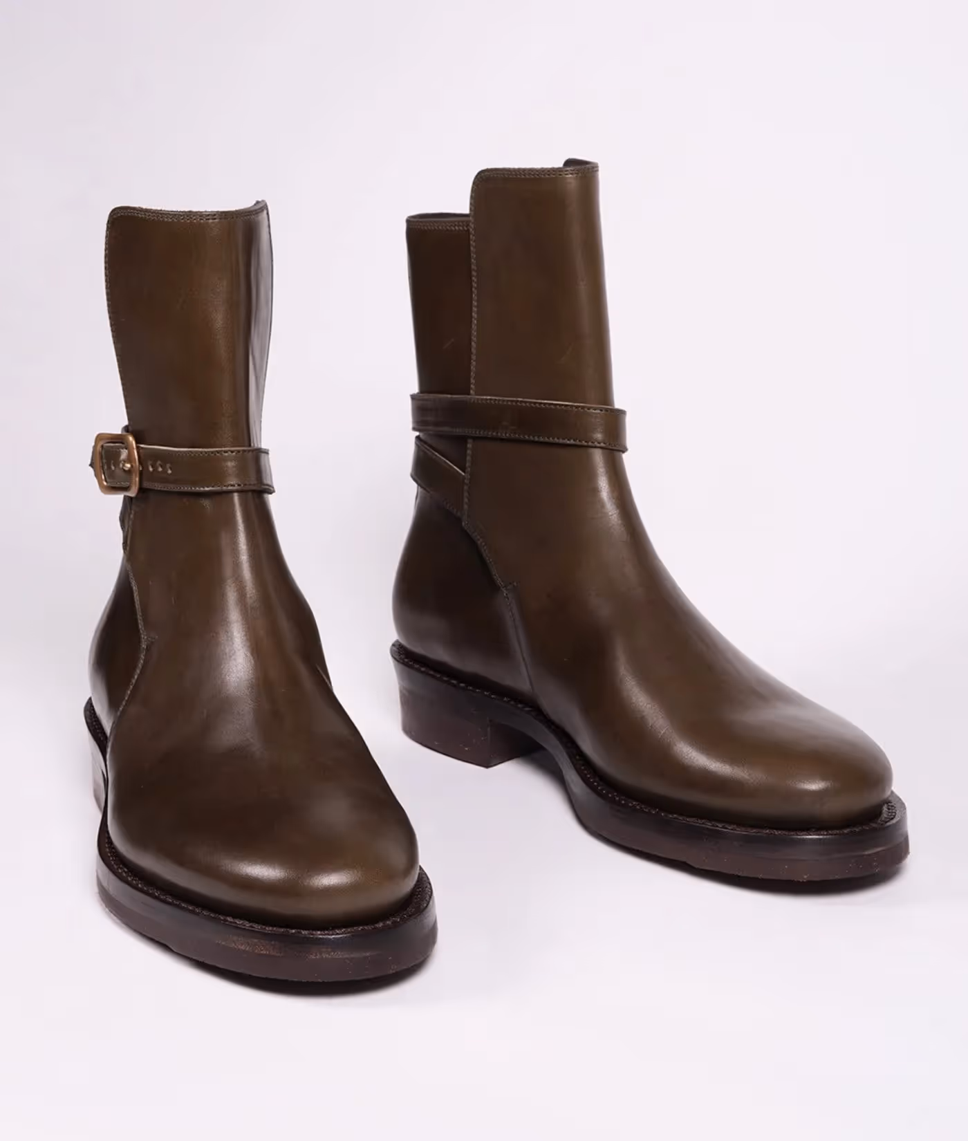 Maryam TPR Olive Jodhpur Boot image 1