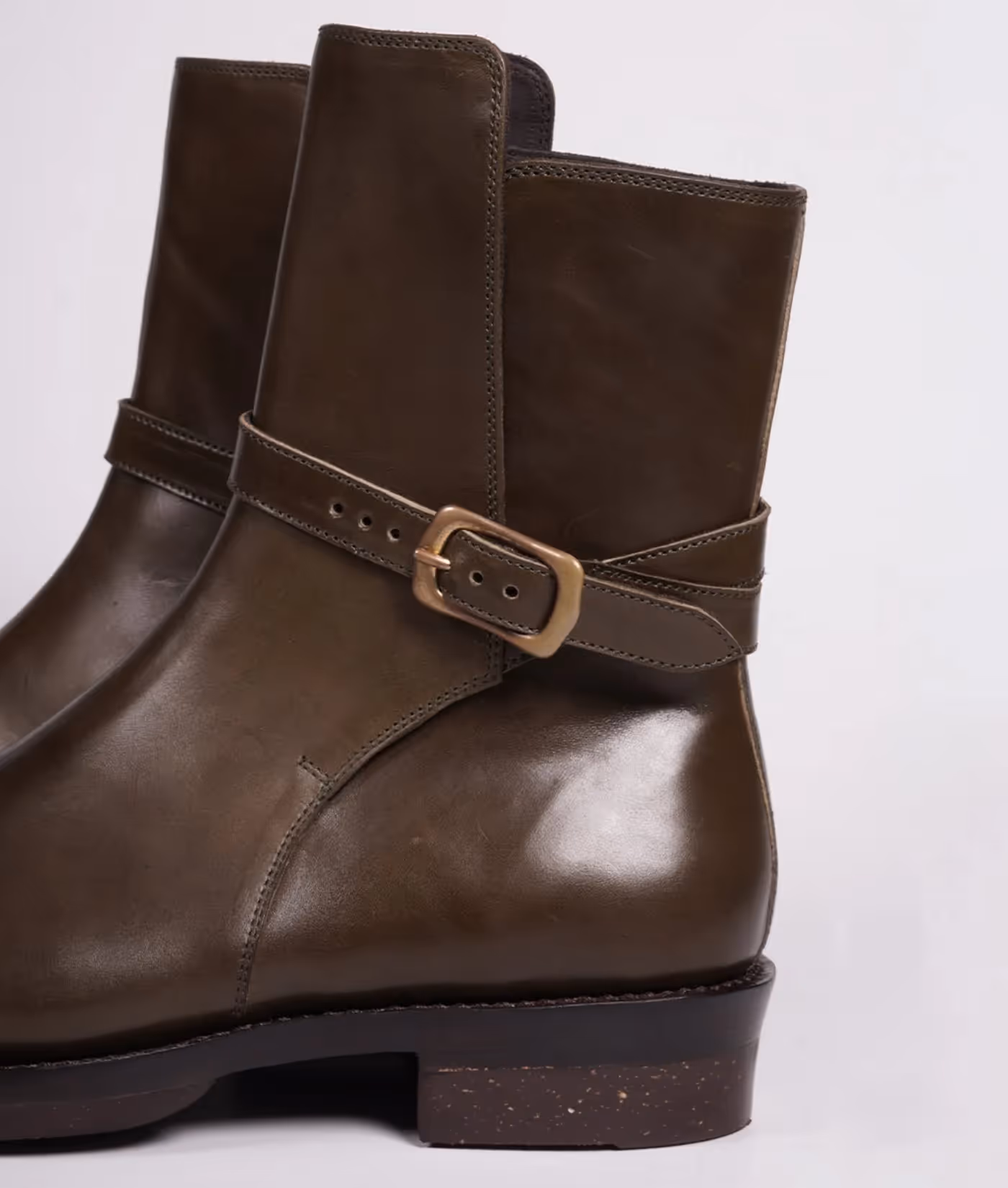 Maryam TPR Olive Jodhpur Boot image 3