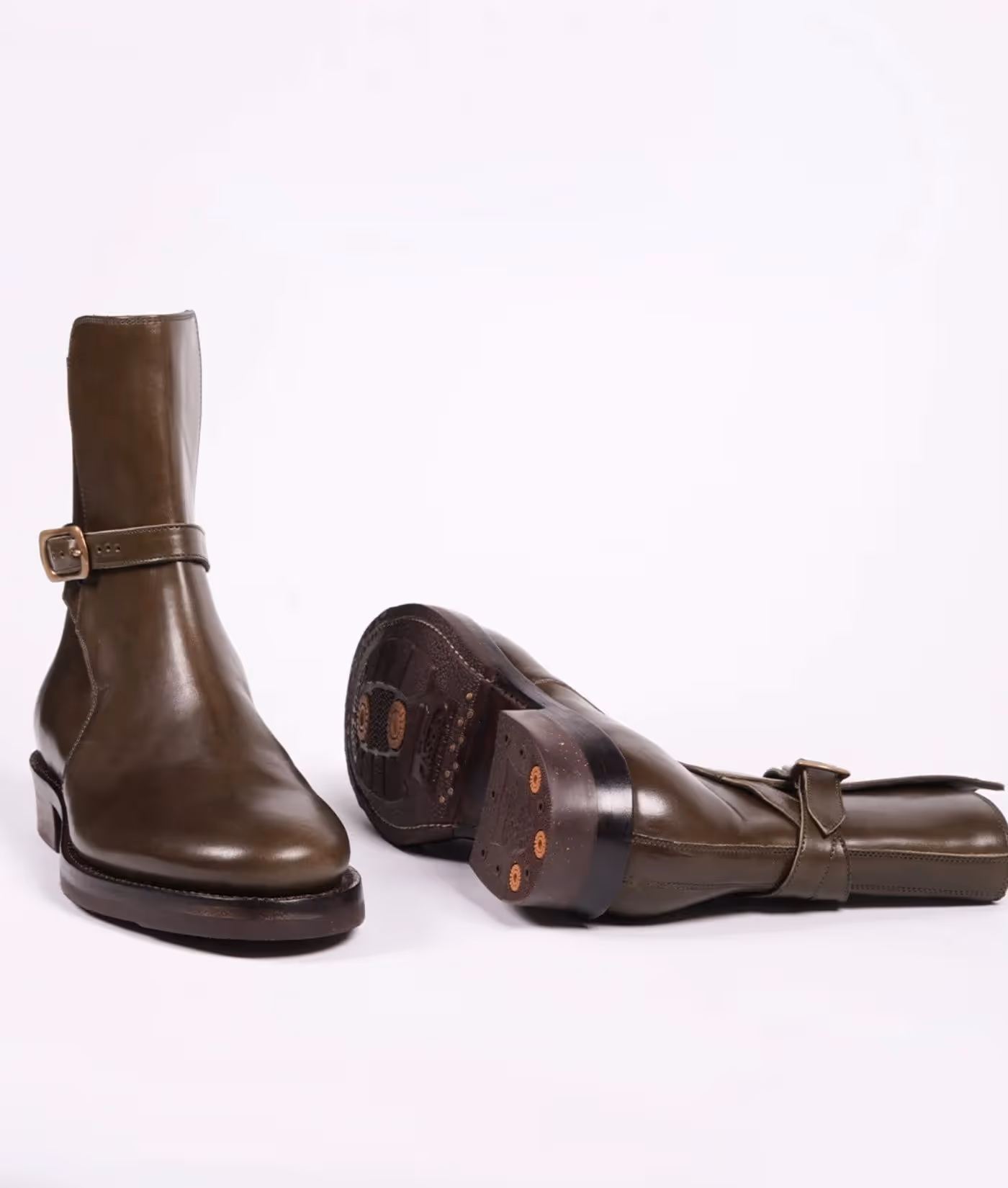 Maryam TPR Olive Jodhpur Boot image 5