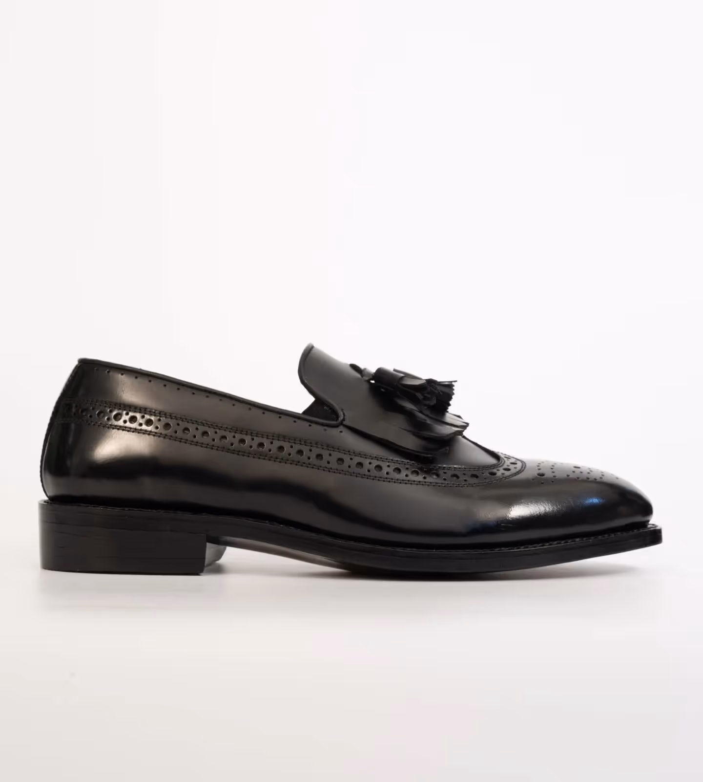 Michigan Full Grain Brogue Tassel Loafer  image 2